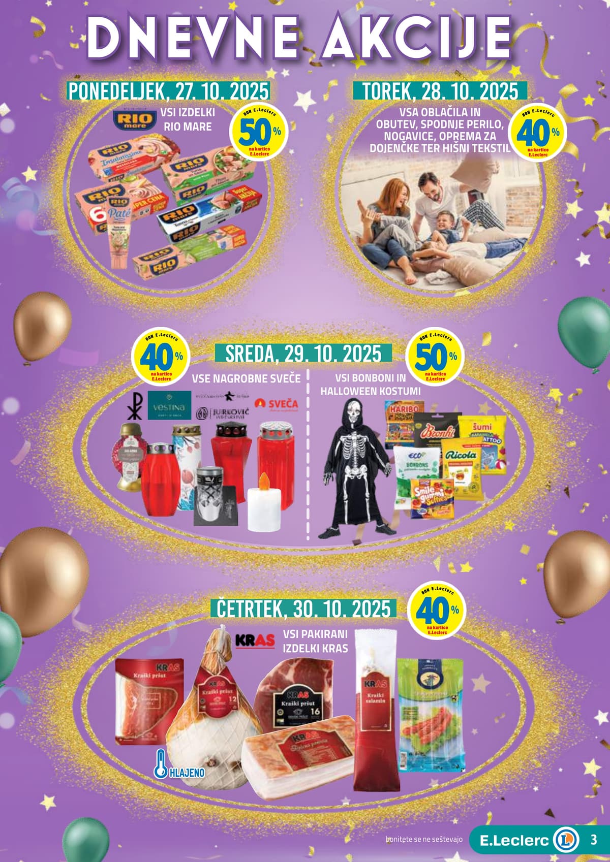 Stran 3. E.Leclerc kataloga - Akcijska ponudba od 01.03.2026.