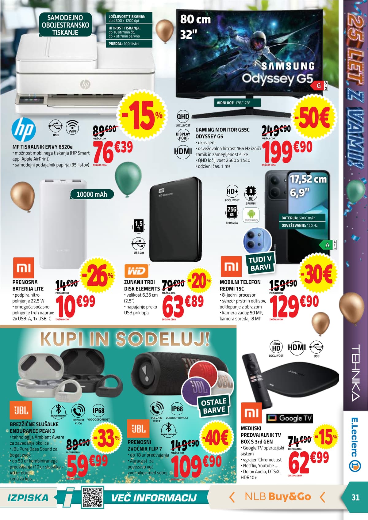 Stran 31. E.Leclerc kataloga - Akcijska ponudba od 01.03.2026.