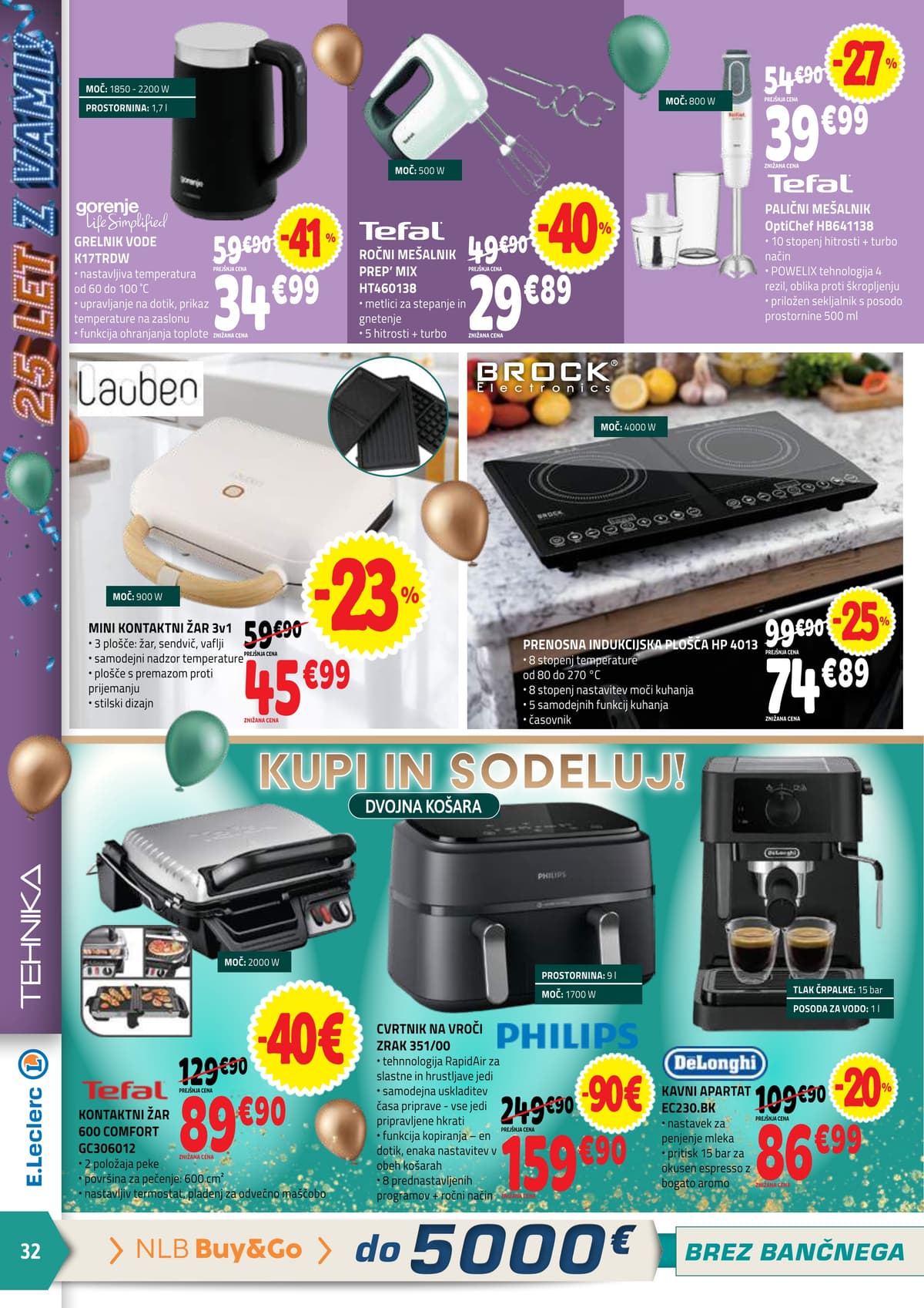 Stran 32. E.Leclerc kataloga - Akcijska ponudba od 01.03.2026.