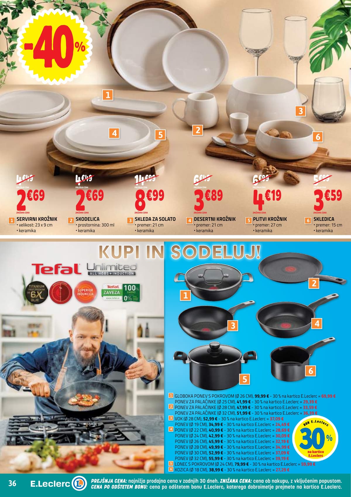 Stran 36. E.Leclerc kataloga - Akcijska ponudba od 01.03.2026.