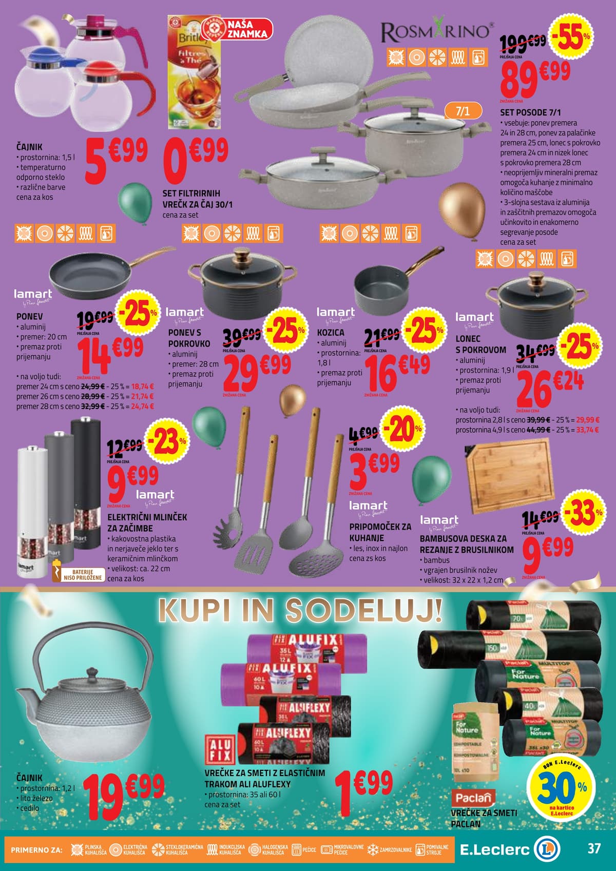 Stran 37. E.Leclerc kataloga - Akcijska ponudba od 01.03.2026.