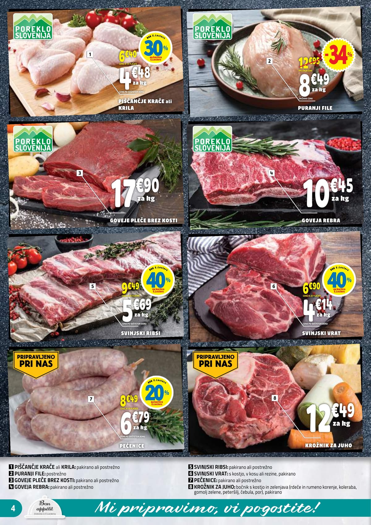Stran 4. E.Leclerc kataloga - Akcijska ponudba od 01.03.2026.