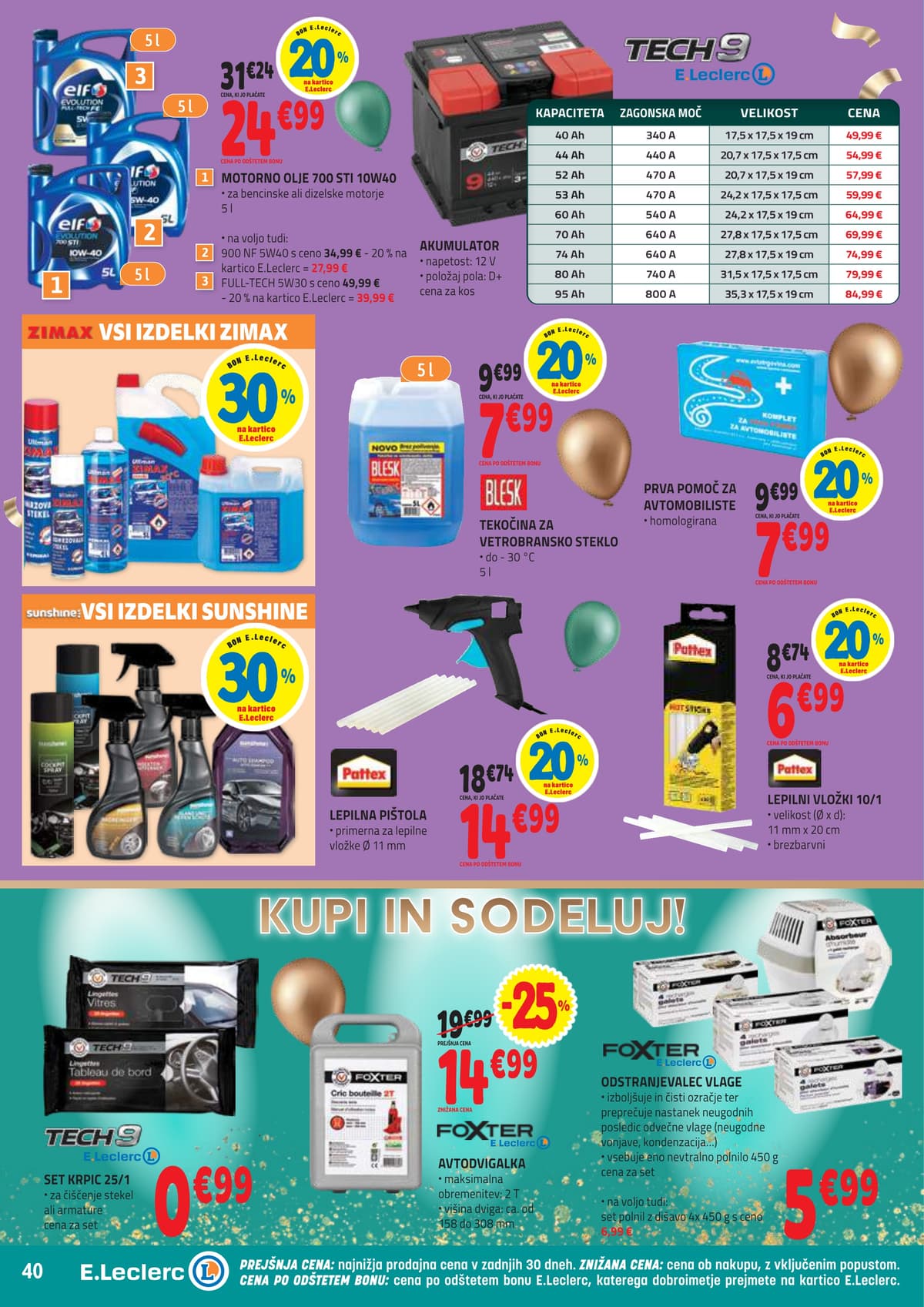 Stran 40. E.Leclerc kataloga - Akcijska ponudba od 01.03.2026.