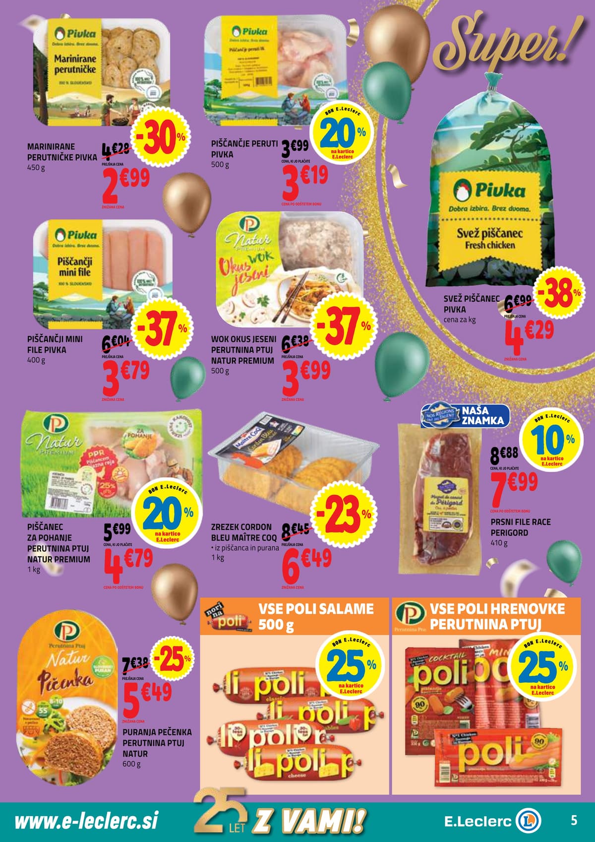Stran 5. E.Leclerc kataloga - Akcijska ponudba od 01.03.2026.