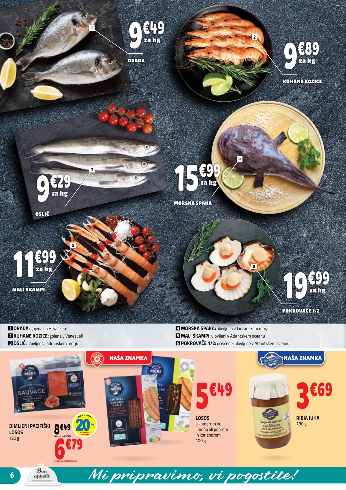 Stran 6. E.Leclerc kataloga - Akcijska ponudba od 01.03.2026.