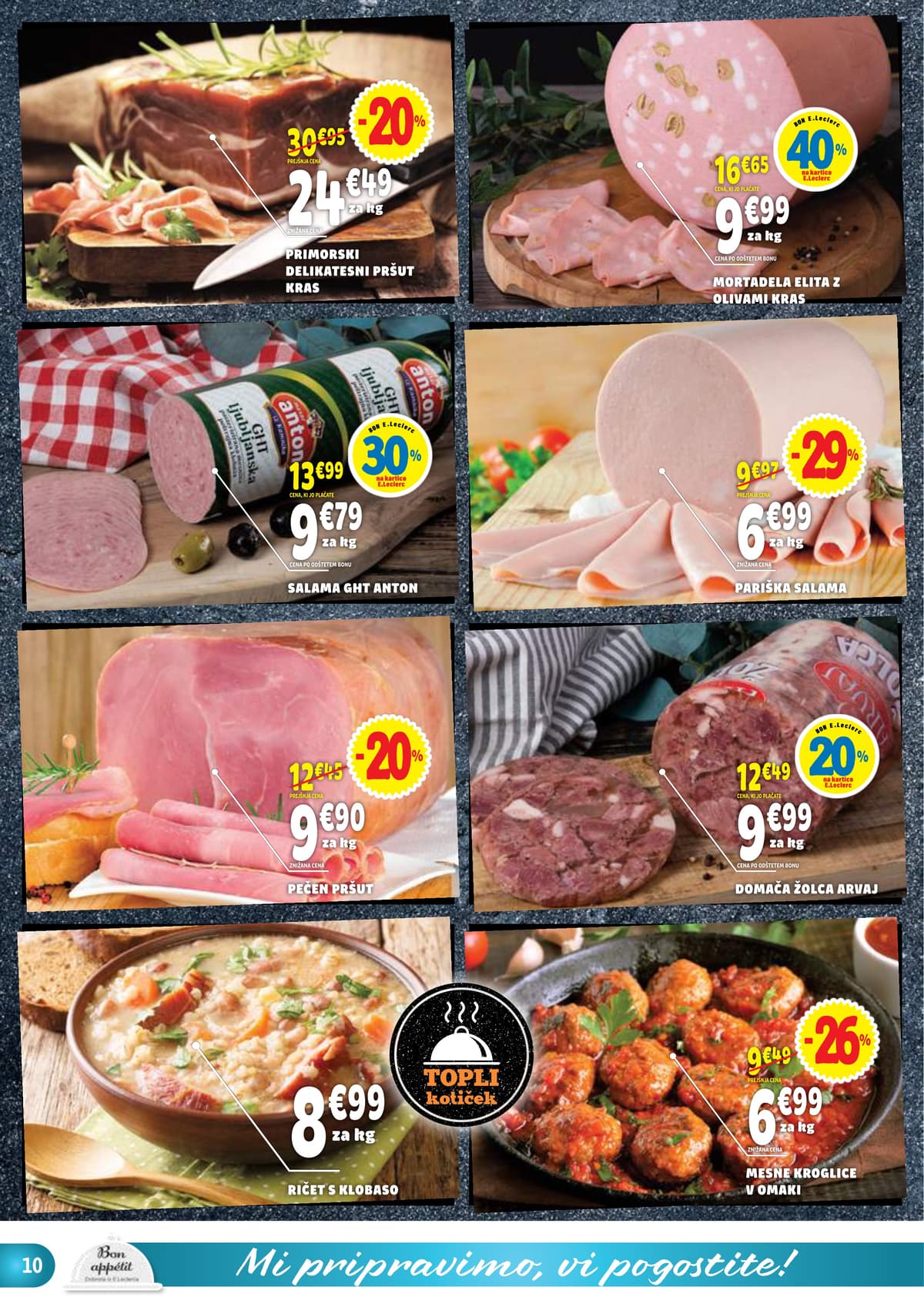 Stran 10. E.Leclerc kataloga - Akcijska ponudba od 03.03.2026.