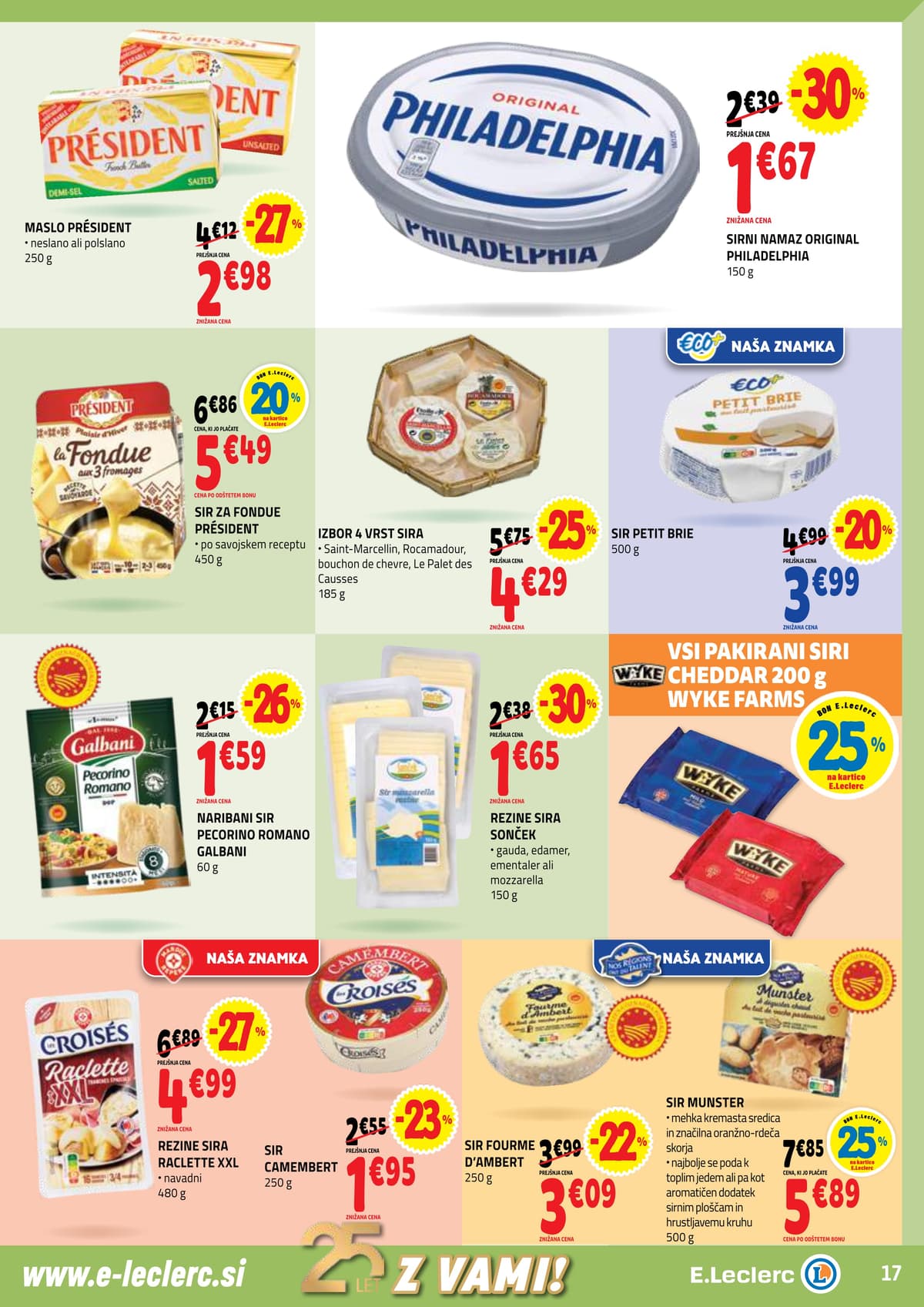 Stran 17. E.Leclerc kataloga - Akcijska ponudba od 03.03.2026.