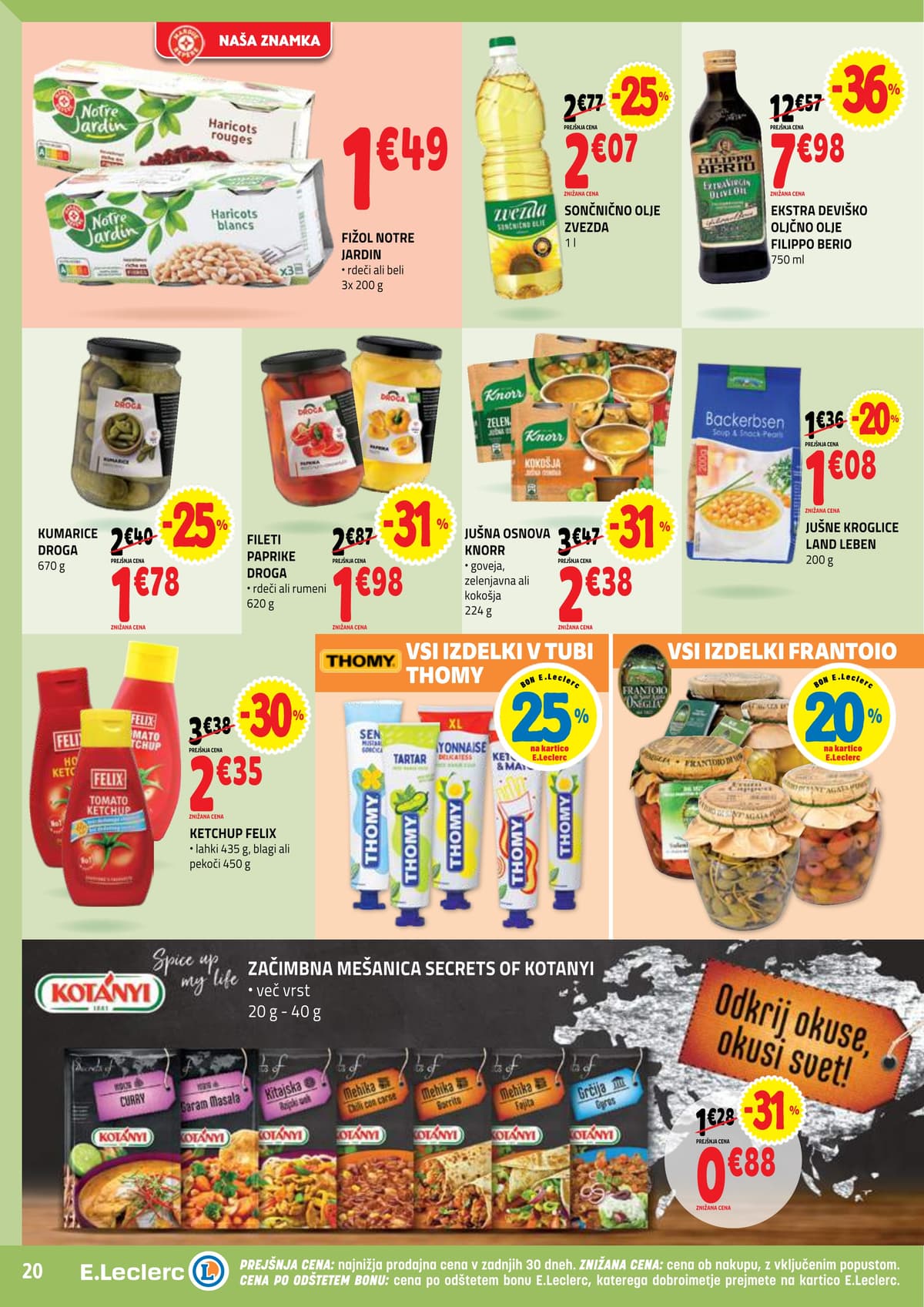 Stran 20. E.Leclerc kataloga - Akcijska ponudba od 03.03.2026.