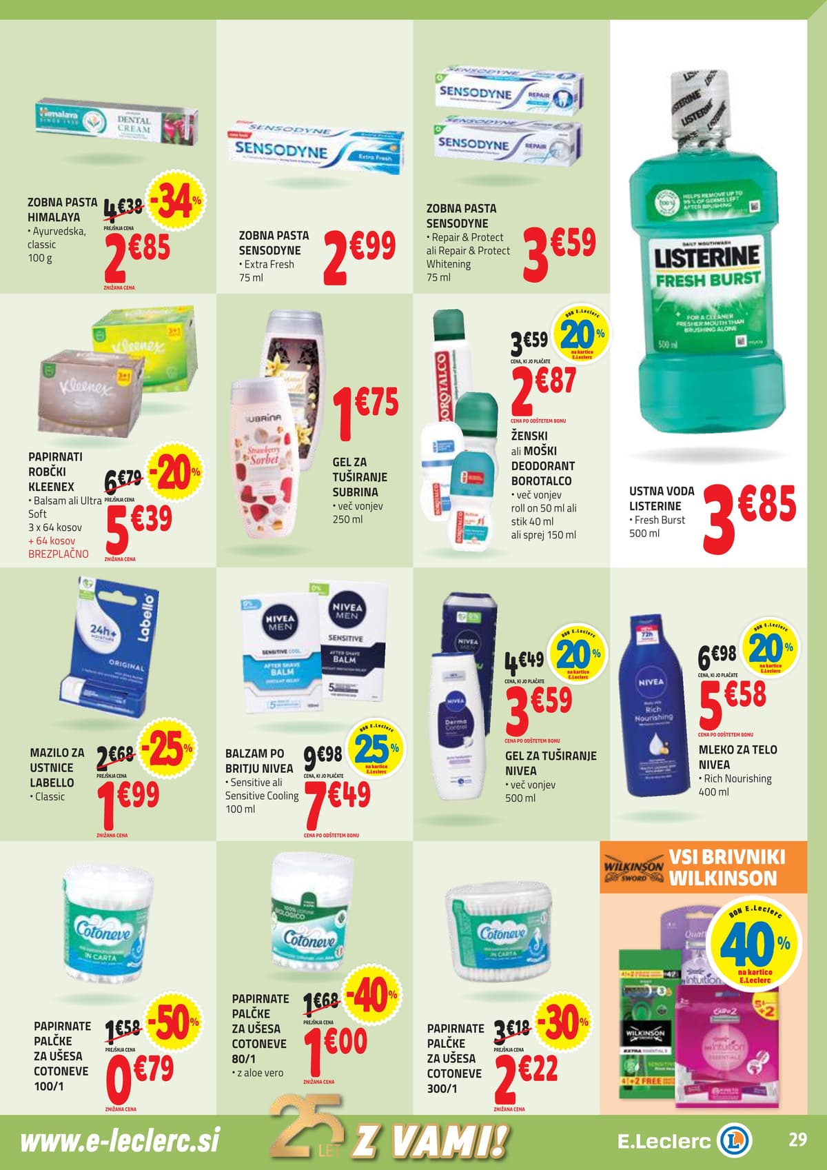 Stran 29. E.Leclerc kataloga - Akcijska ponudba od 03.03.2026.