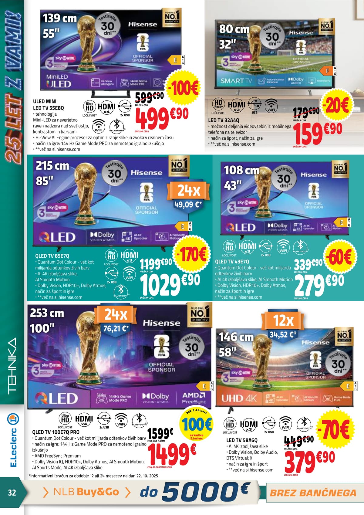 Stran 32. E.Leclerc kataloga - Akcijska ponudba od 03.03.2026.