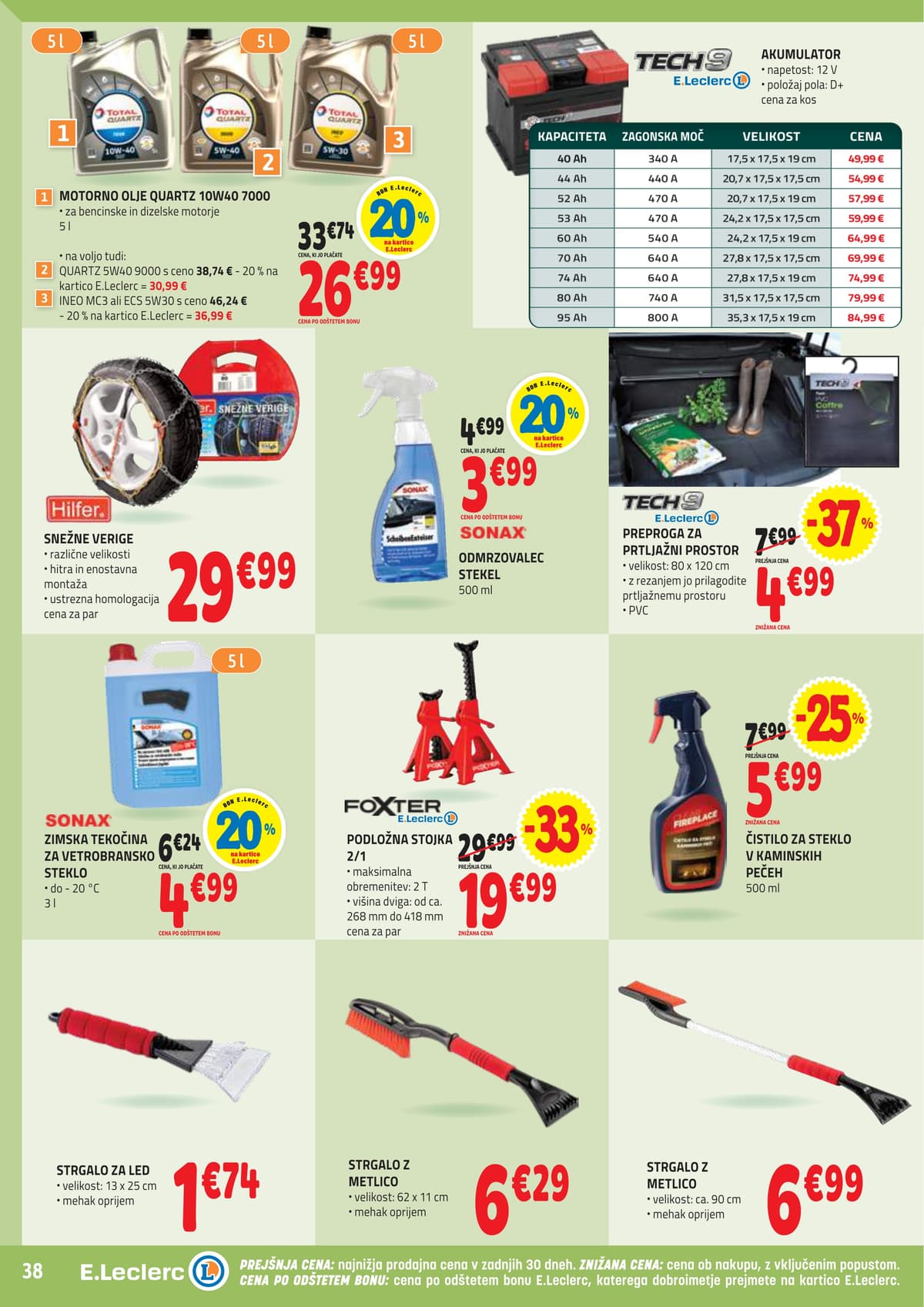 Stran 38. E.Leclerc kataloga - Akcijska ponudba od 03.03.2026.