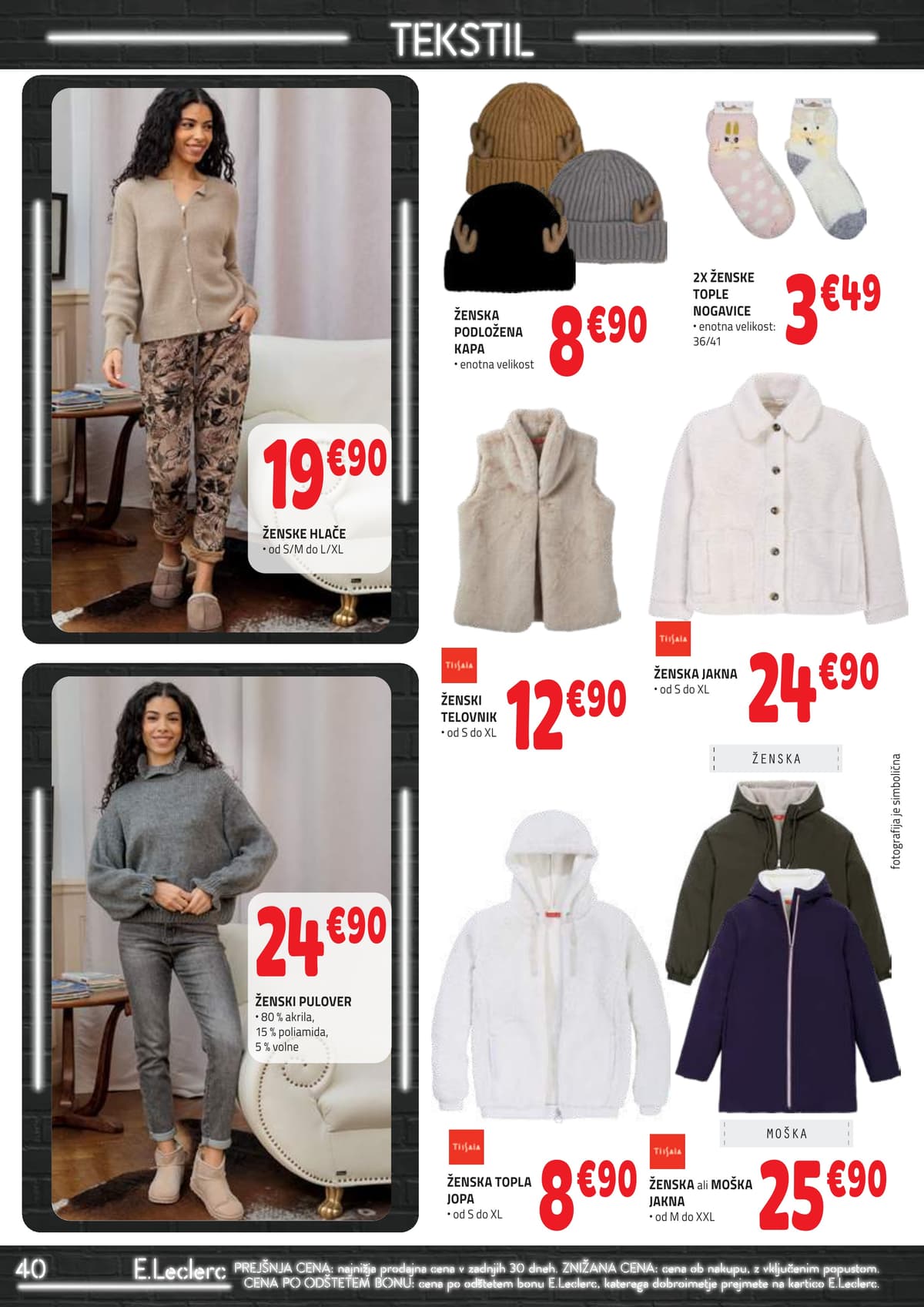 Stran 40. E.Leclerc kataloga - Akcijska ponudba od 03.03.2026.