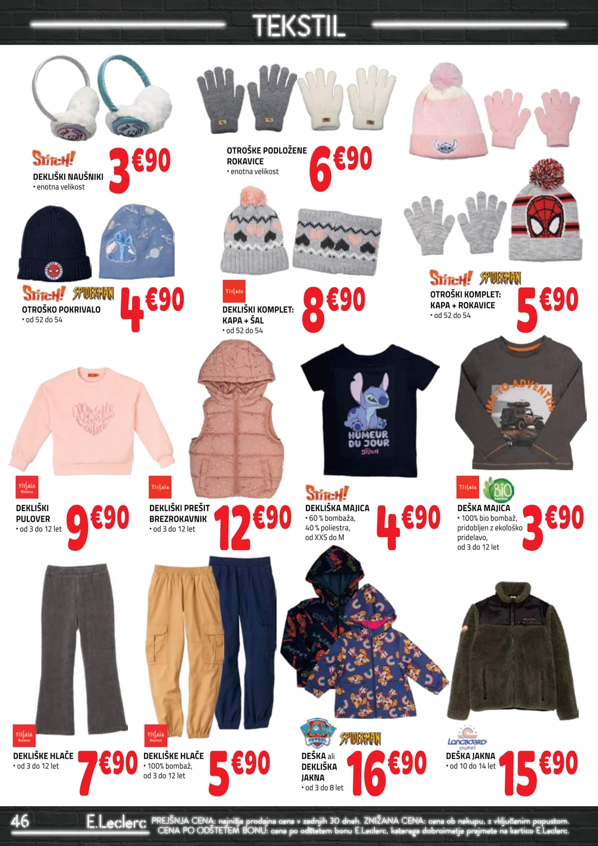 Stran 46. E.Leclerc kataloga - Akcijska ponudba od 03.03.2026.