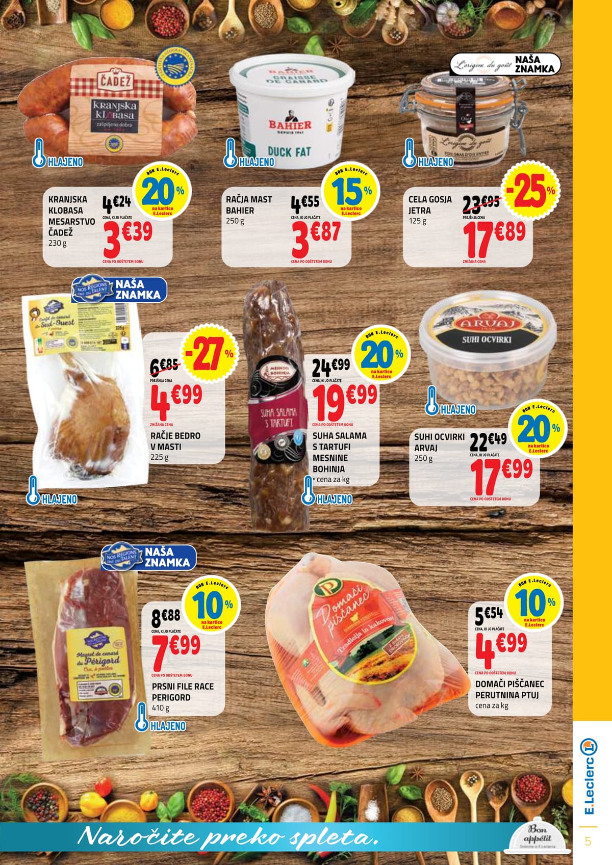 Stran 5. E.Leclerc kataloga - Akcijska ponudba od 03.03.2026.