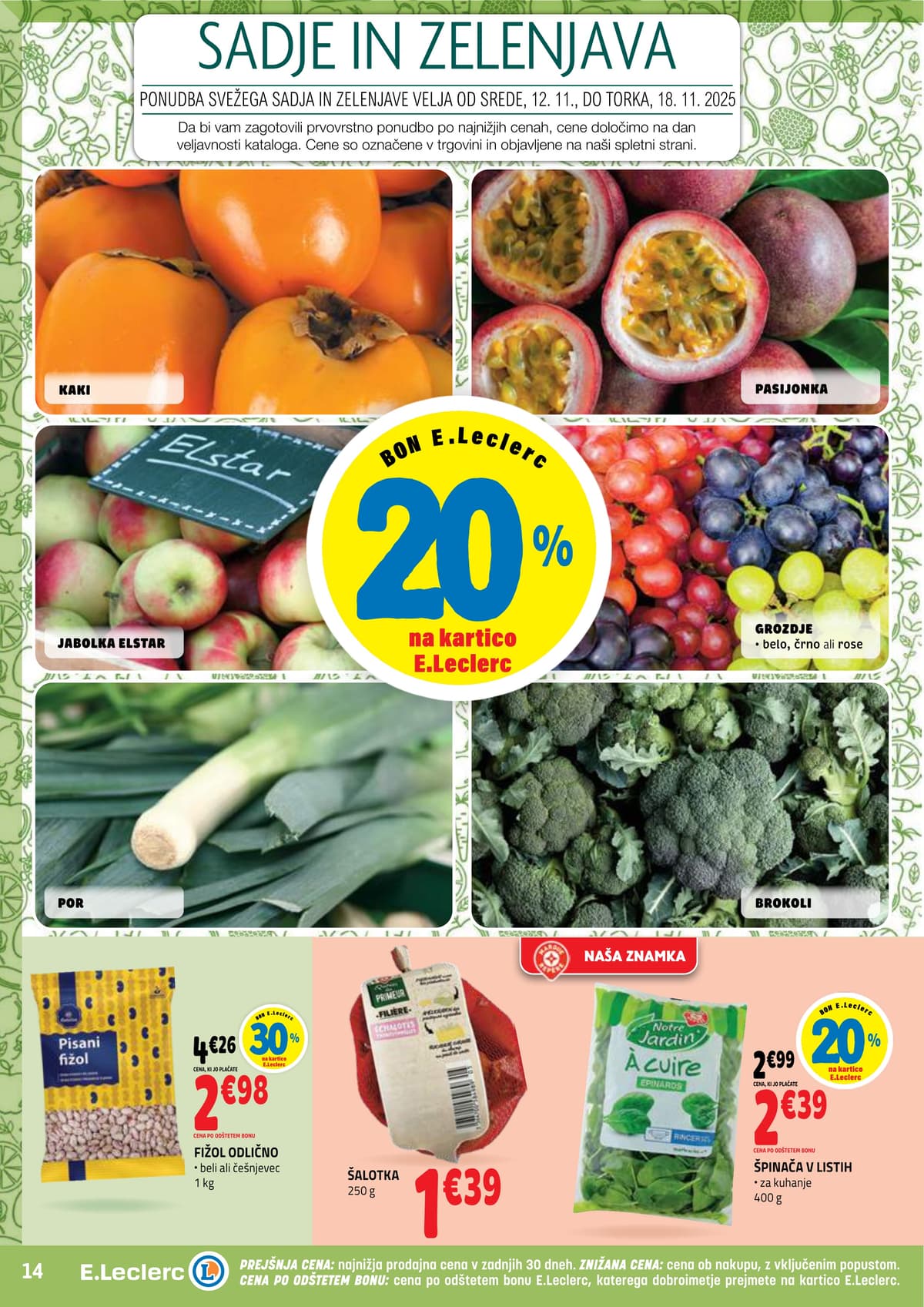 Stran 14. E.Leclerc kataloga - Akcijska ponudba od 24.02.2026.
