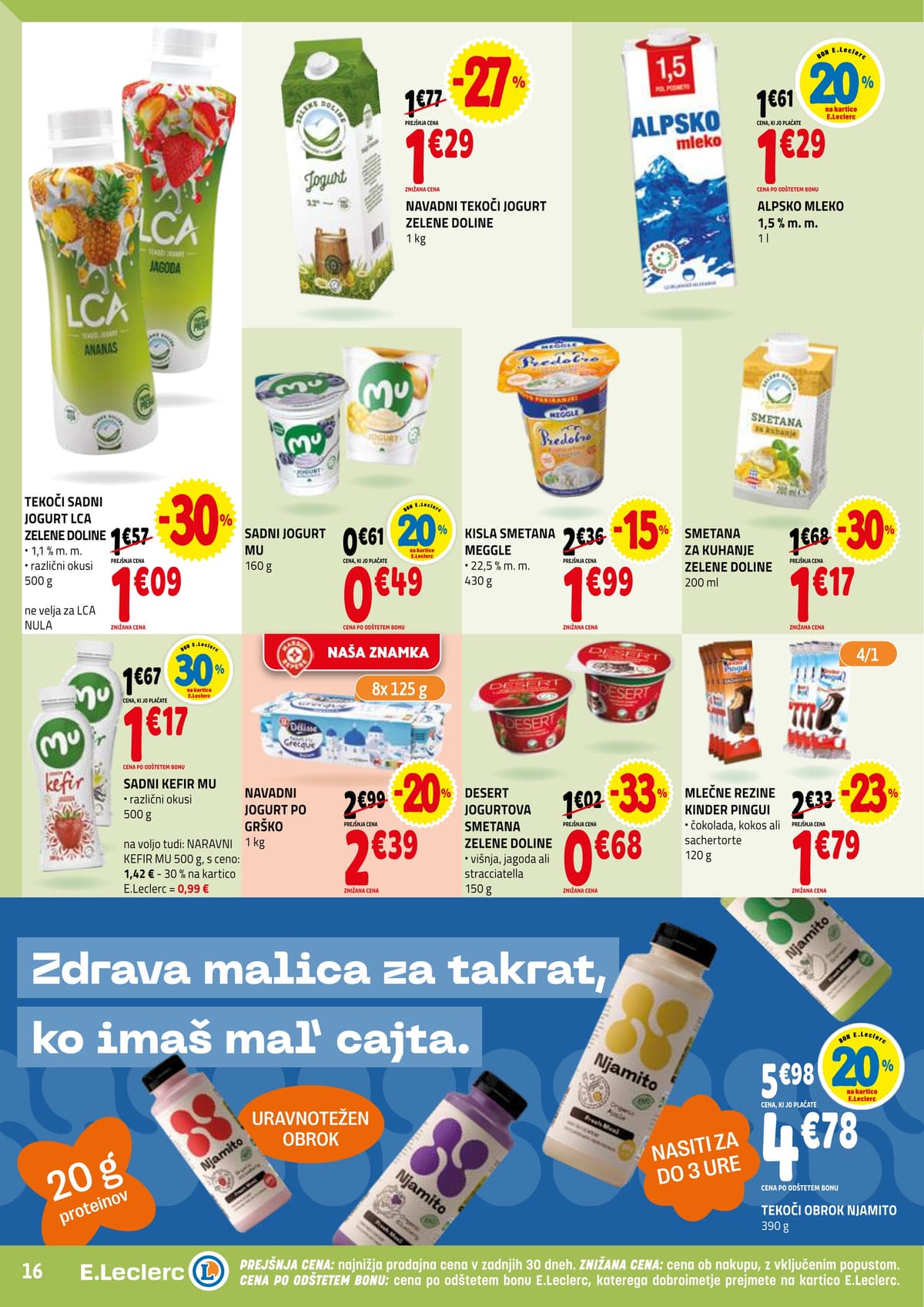 Stran 16. E.Leclerc kataloga - Akcijska ponudba od 24.02.2026.