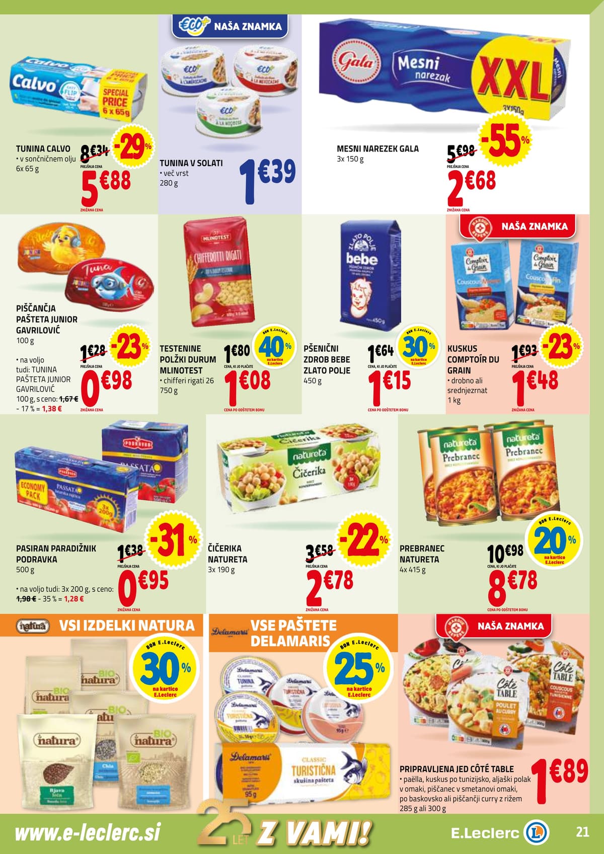 Stran 21. E.Leclerc kataloga - Akcijska ponudba od 24.02.2026.