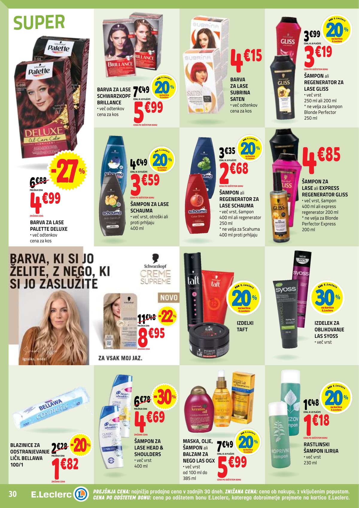 Stran 30. E.Leclerc kataloga - Akcijska ponudba od 24.02.2026.