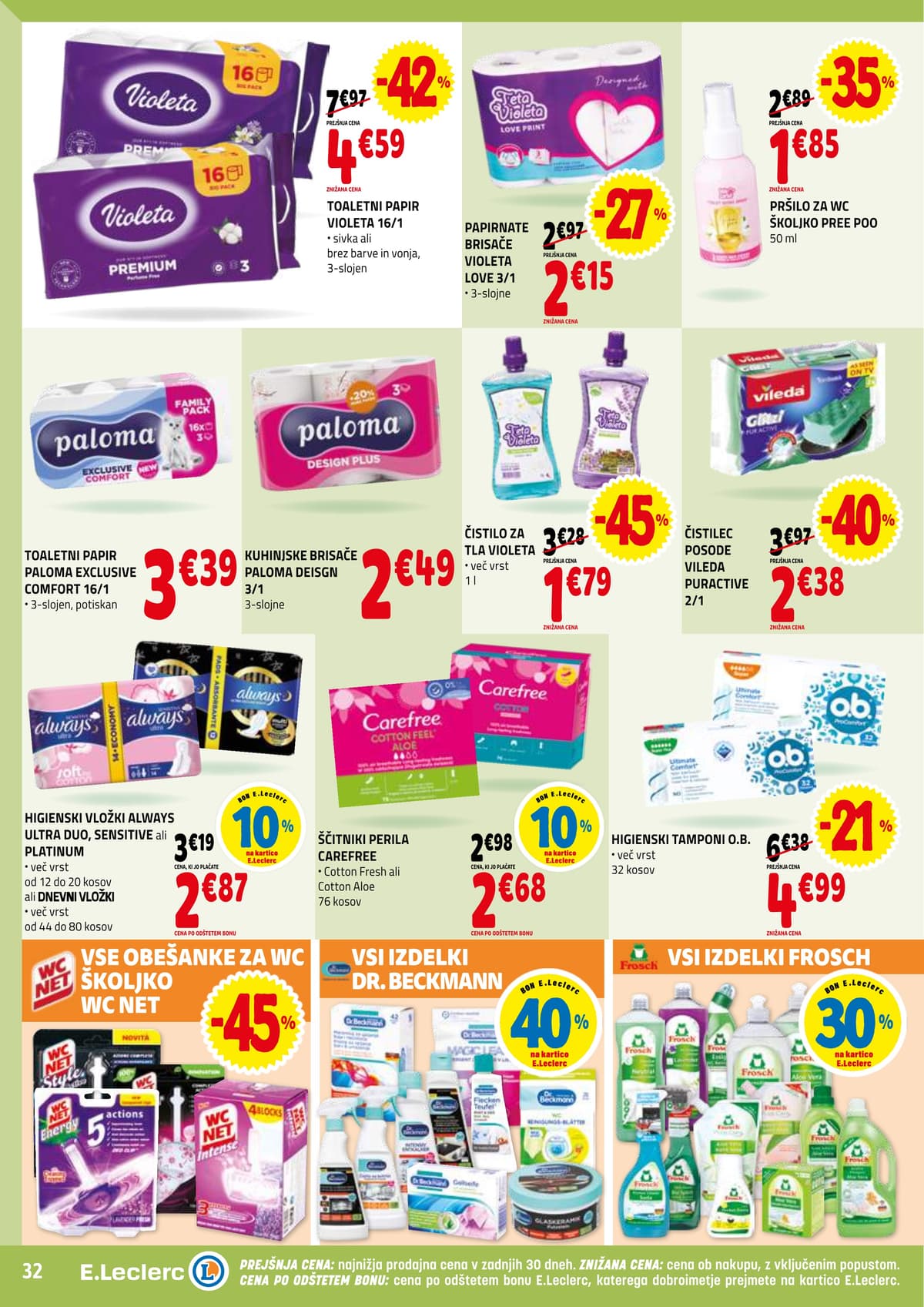 Stran 32. E.Leclerc kataloga - Akcijska ponudba od 24.02.2026.