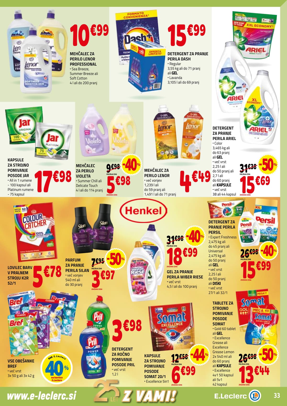 Stran 33. E.Leclerc kataloga - Akcijska ponudba od 24.02.2026.