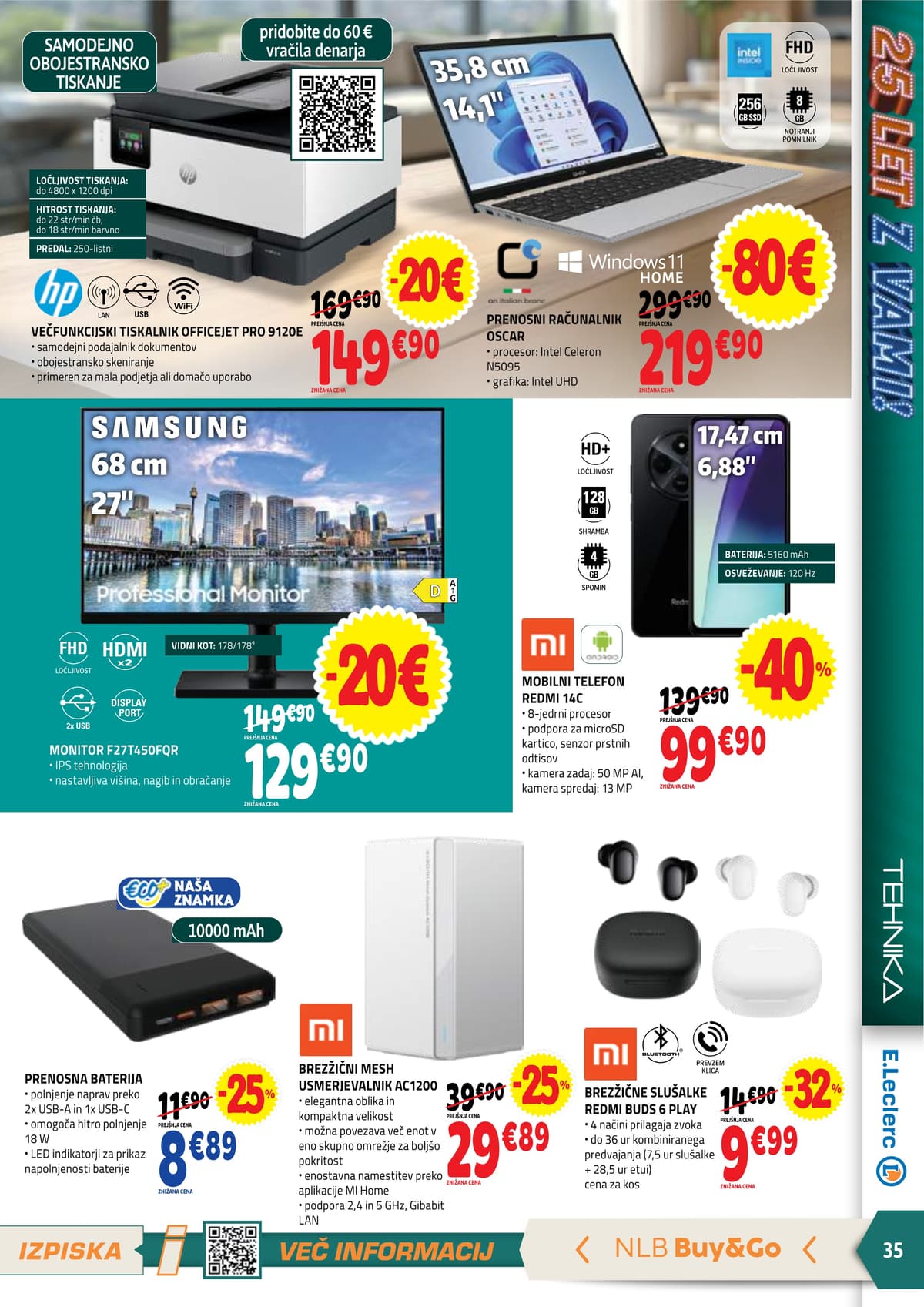 Stran 35. E.Leclerc kataloga - Akcijska ponudba od 24.02.2026.