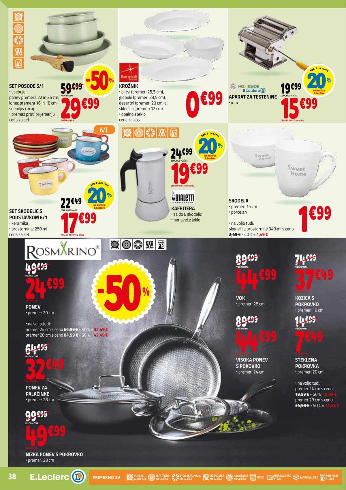 Stran 38. E.Leclerc kataloga - Akcijska ponudba