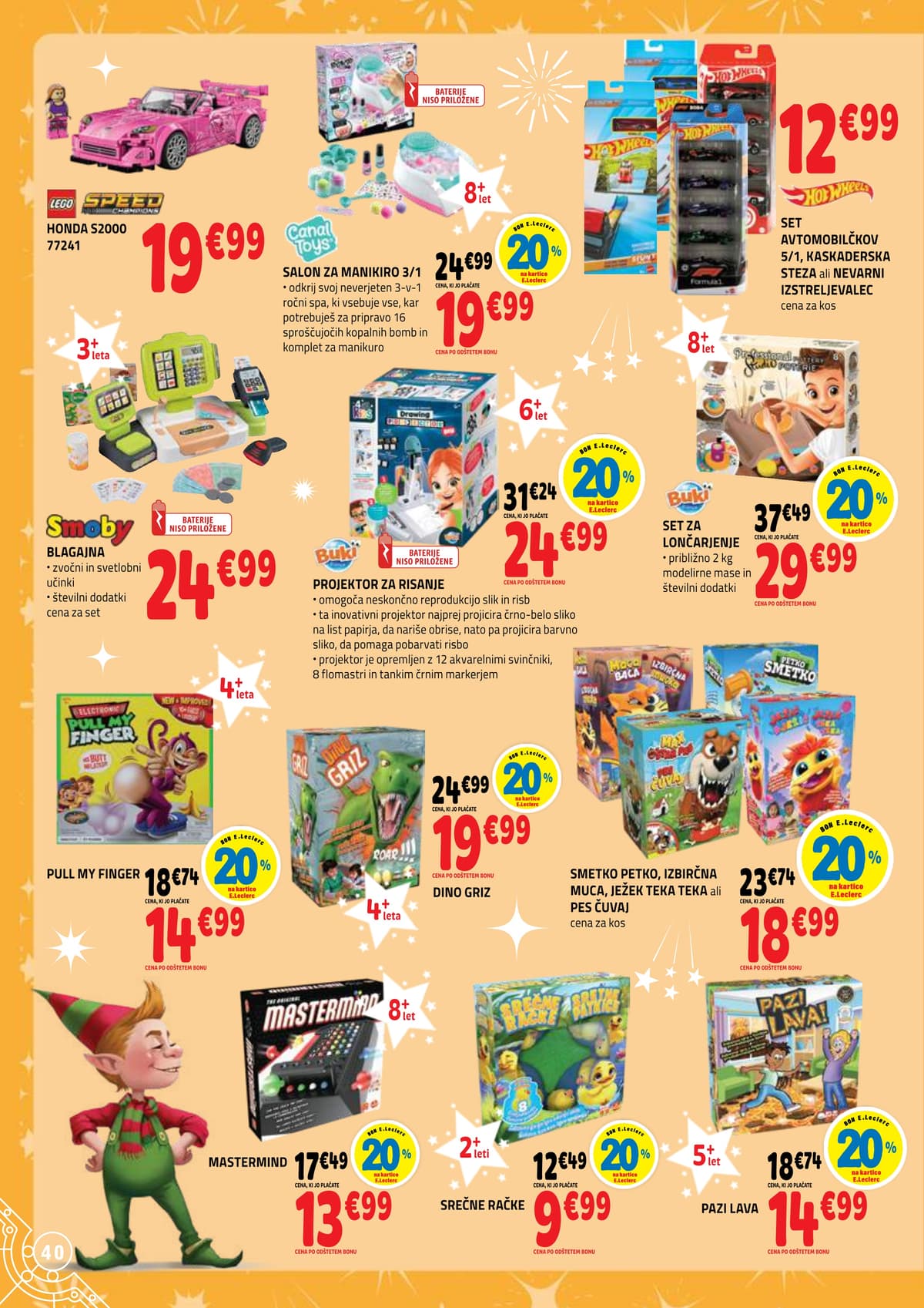 Stran 40. E.Leclerc kataloga - Akcijska ponudba od 24.02.2026.