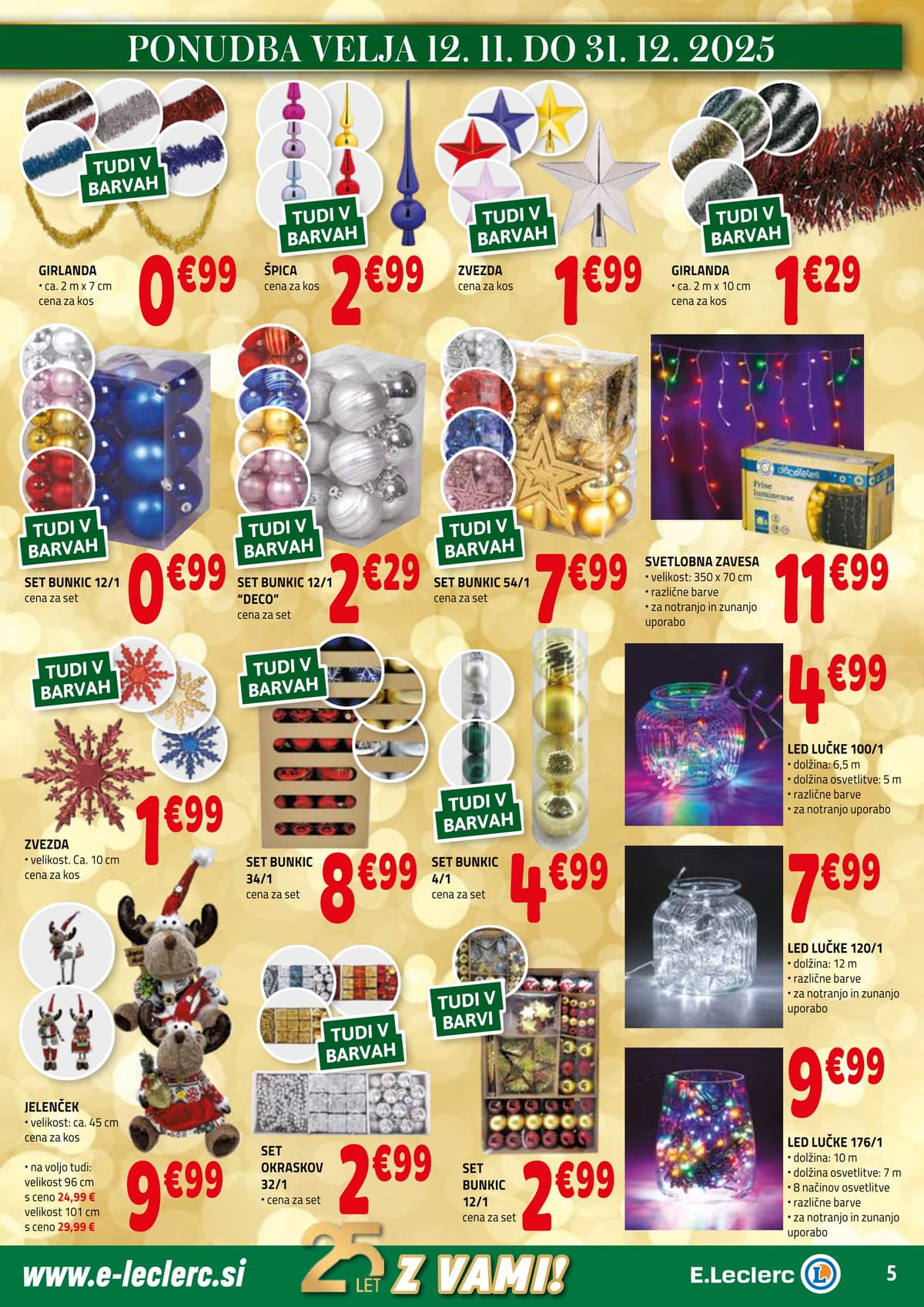 Stran 5. E.Leclerc kataloga - Akcijska ponudba od 24.02.2026.
