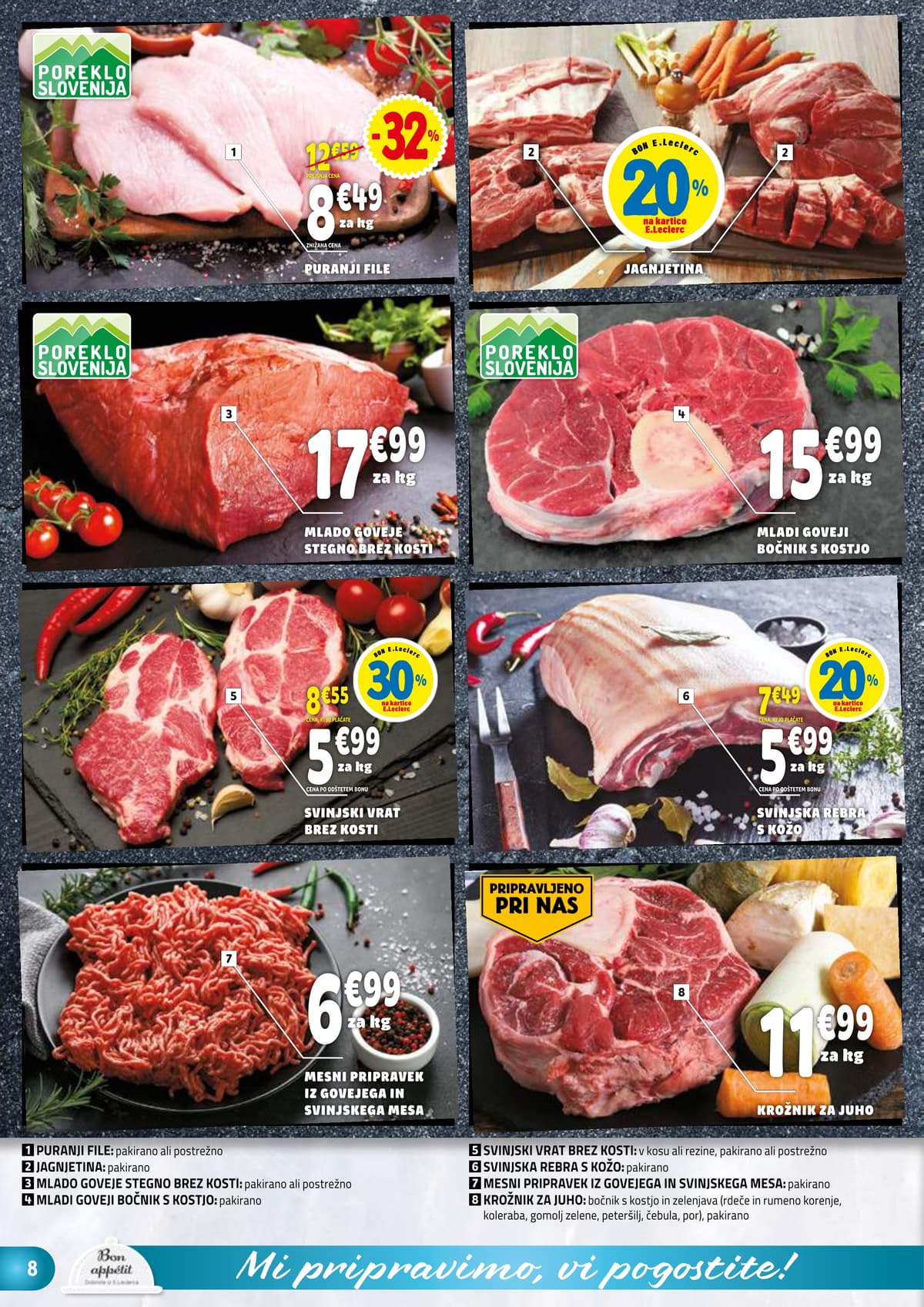 Stran 8. E.Leclerc kataloga - Akcijska ponudba od 24.02.2026.
