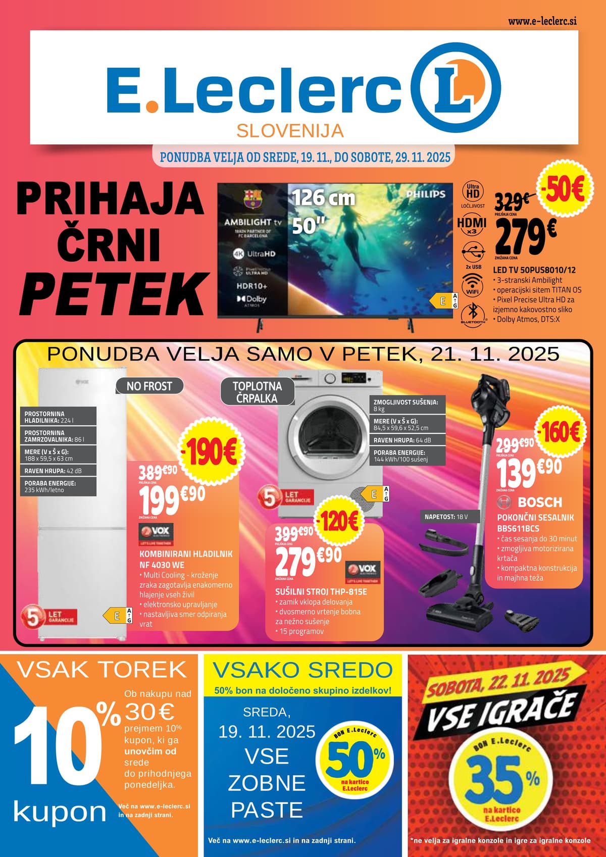 Stran 1. E.Leclerc kataloga - Akcijska ponudba od 01.03.2026.