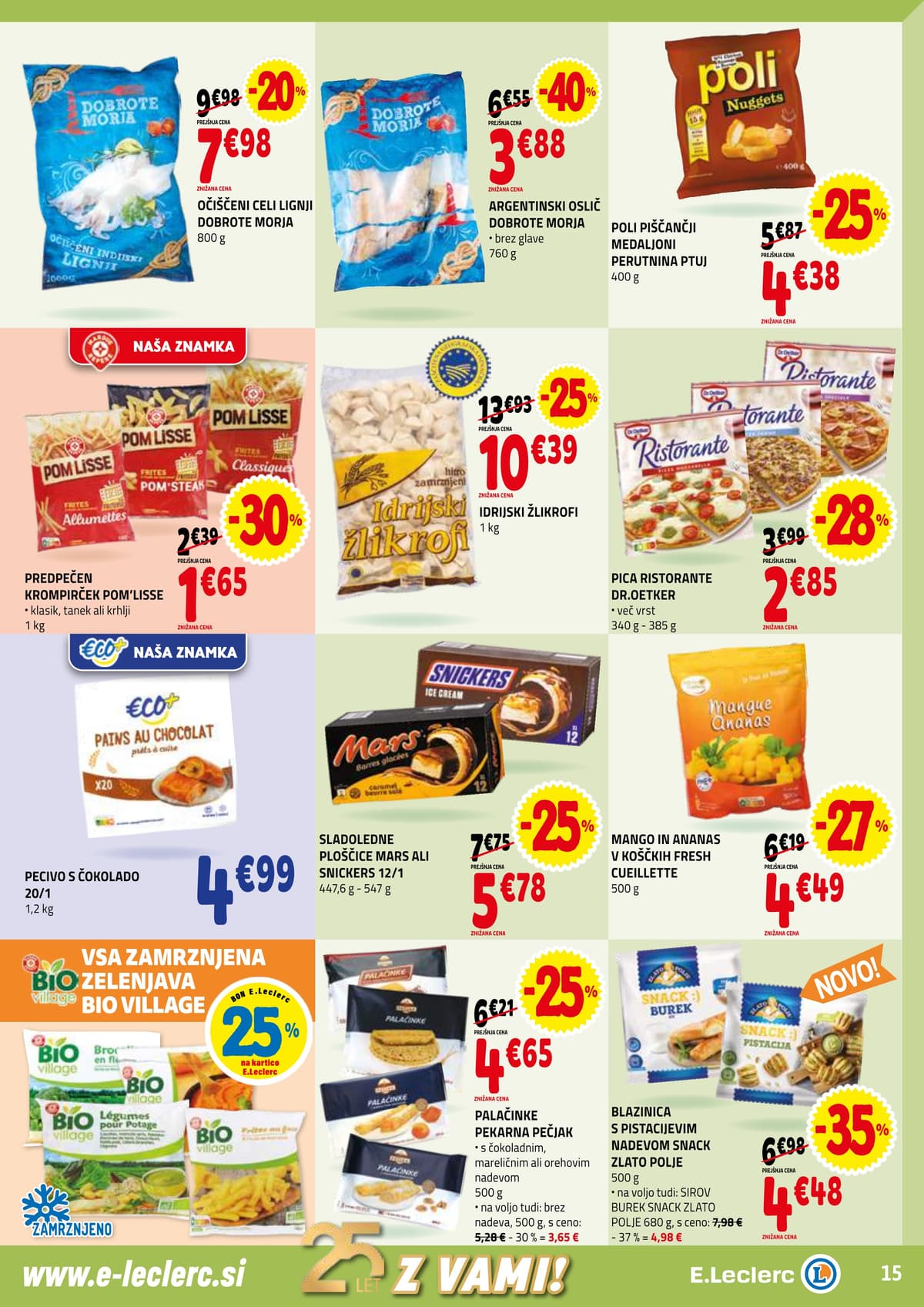 Stran 15. E.Leclerc kataloga - Akcijska ponudba od 01.03.2026.