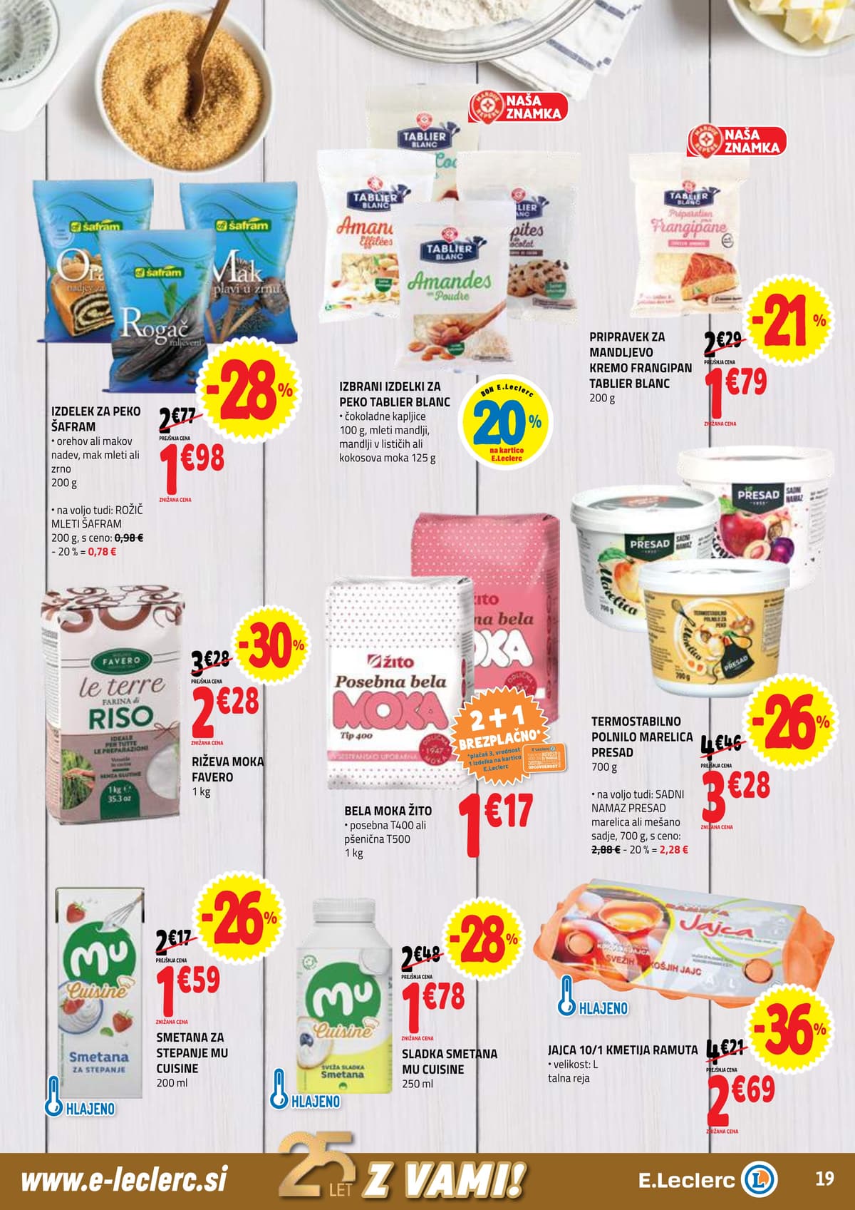 Stran 19. E.Leclerc kataloga - Akcijska ponudba od 01.03.2026.