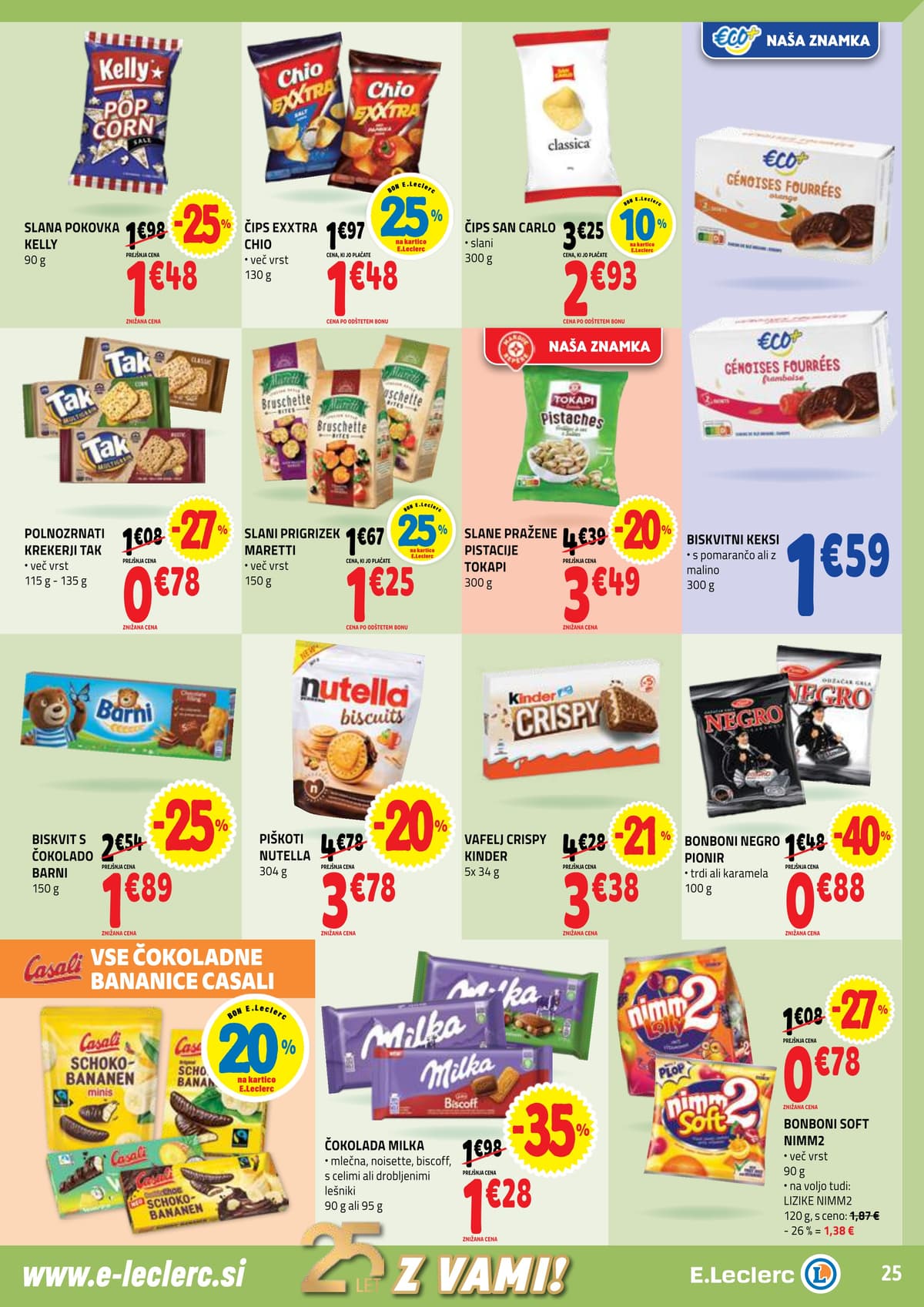 Stran 25. E.Leclerc kataloga - Akcijska ponudba od 01.03.2026.