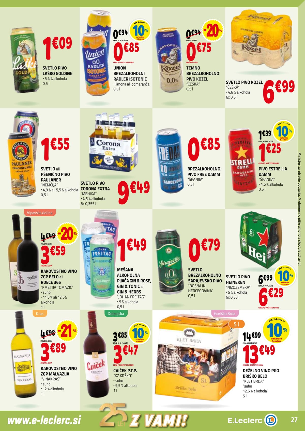 Stran 27. E.Leclerc kataloga - Akcijska ponudba od 01.03.2026.