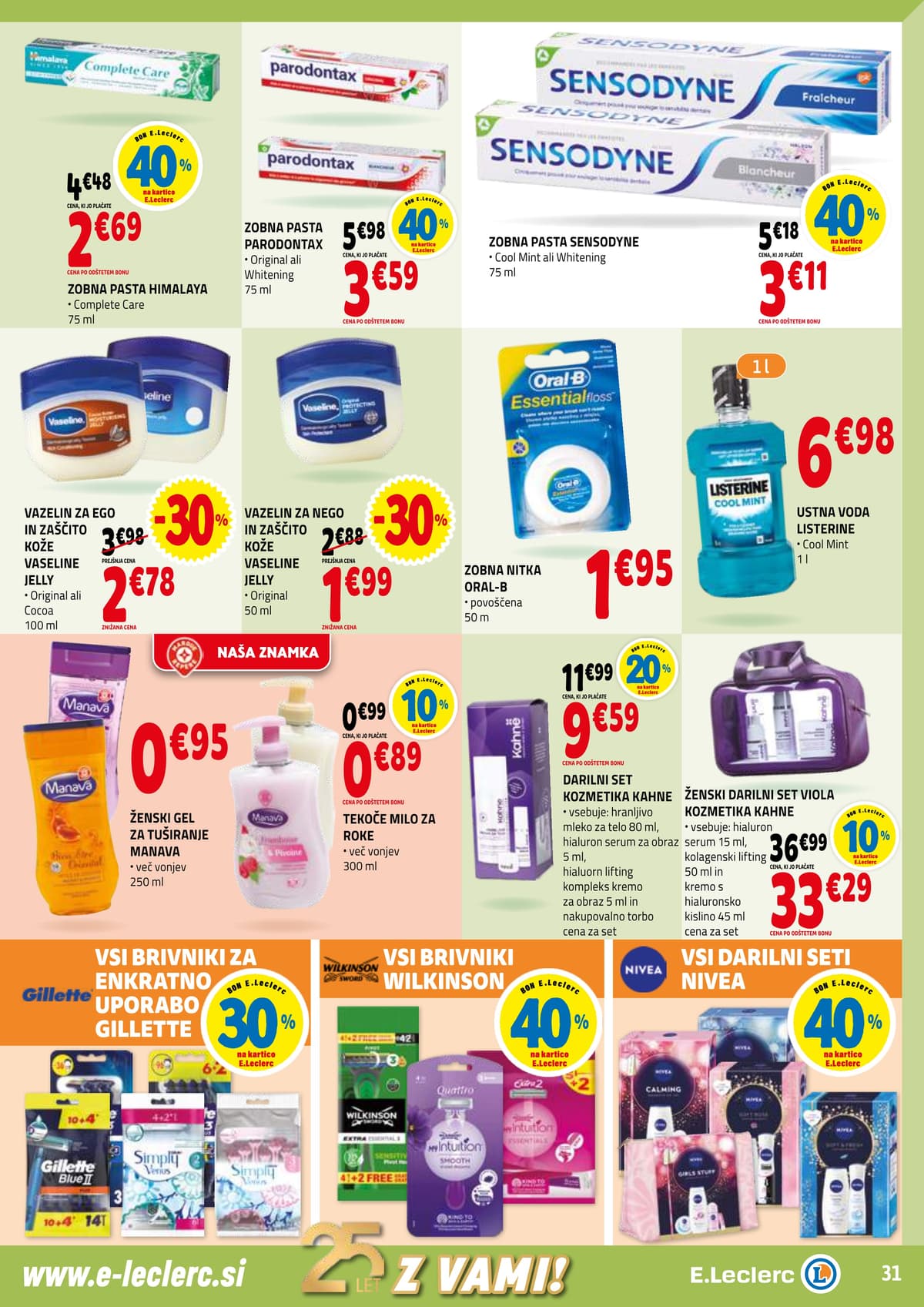 Stran 31. E.Leclerc kataloga - Akcijska ponudba od 01.03.2026.