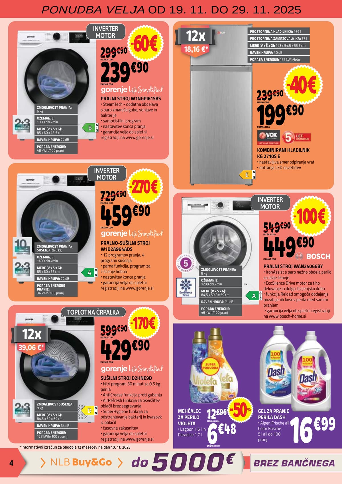 Stran 4. E.Leclerc kataloga - Akcijska ponudba od 01.03.2026.