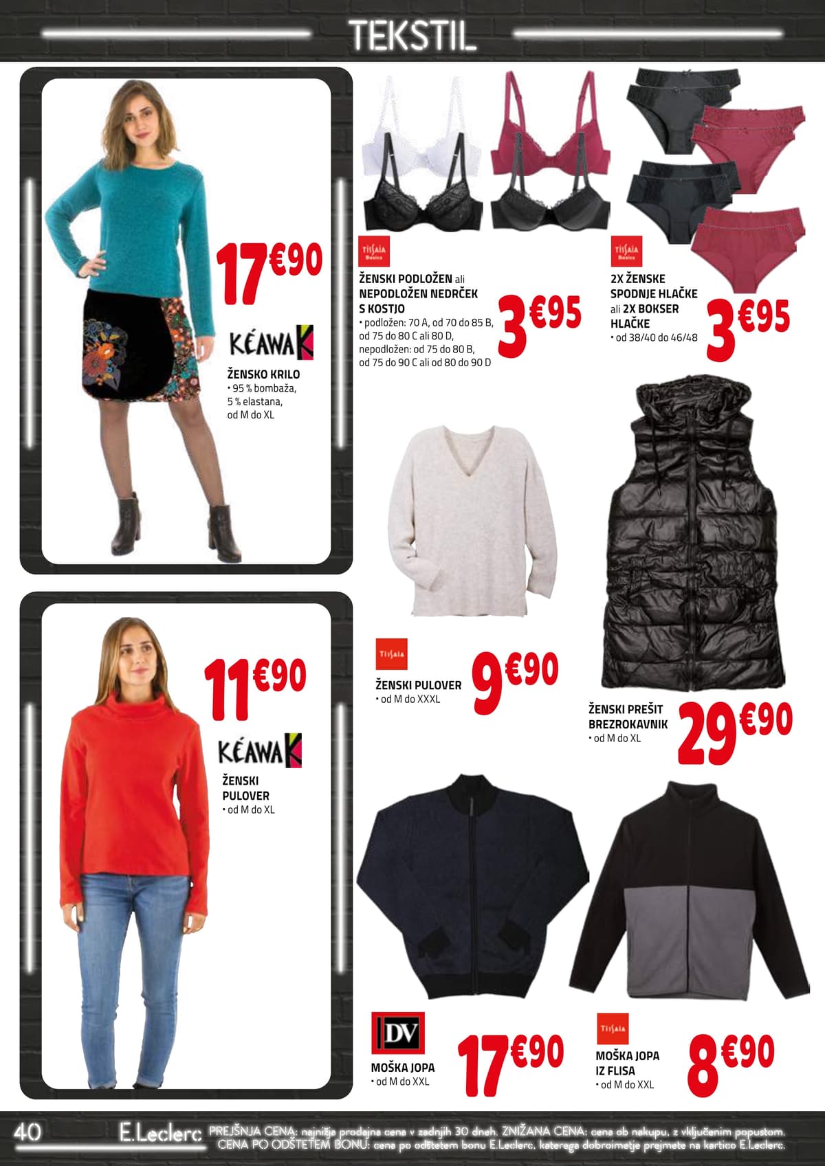 Stran 40. E.Leclerc kataloga - Akcijska ponudba od 01.03.2026.