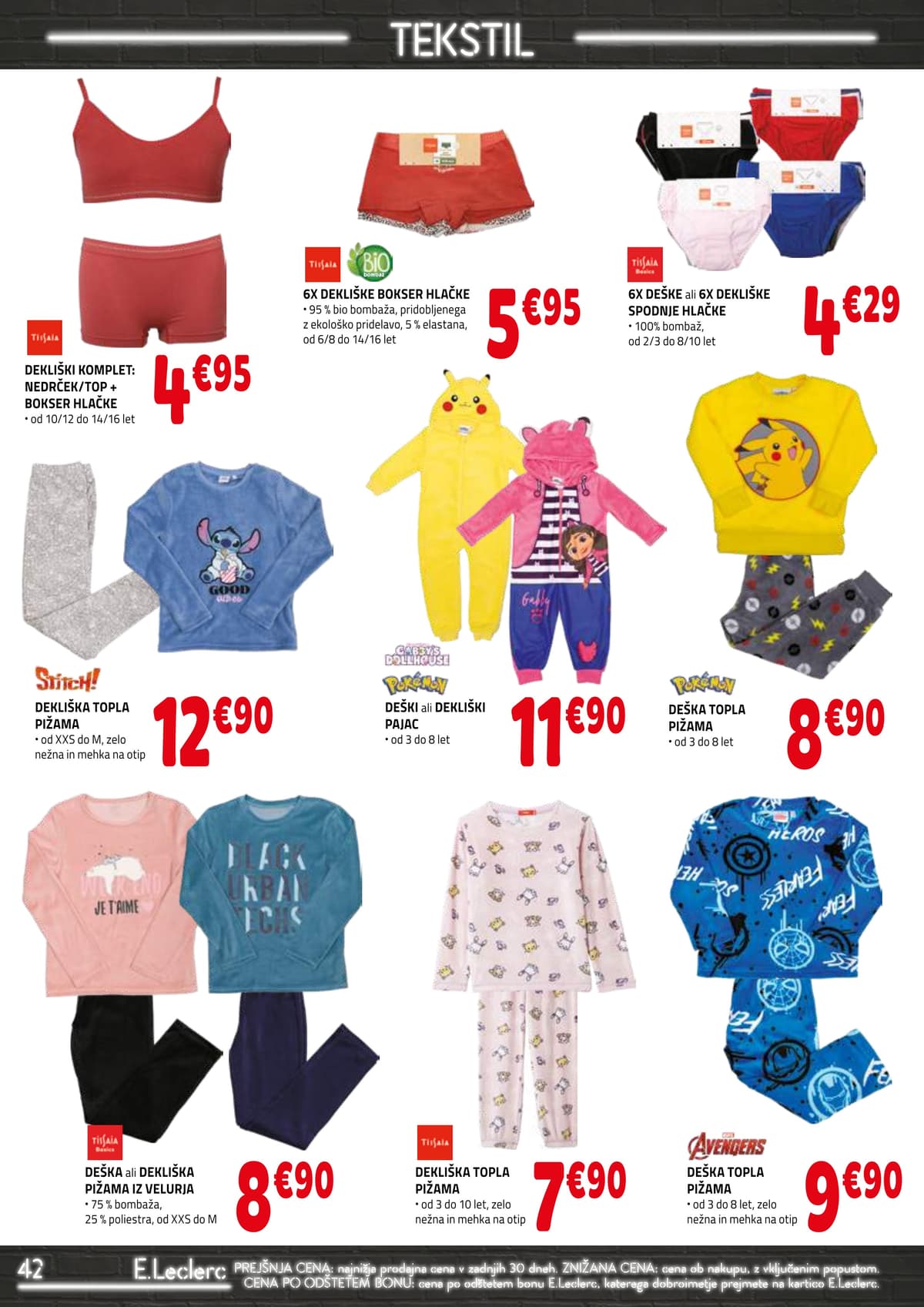 Stran 42. E.Leclerc kataloga - Akcijska ponudba od 01.03.2026.