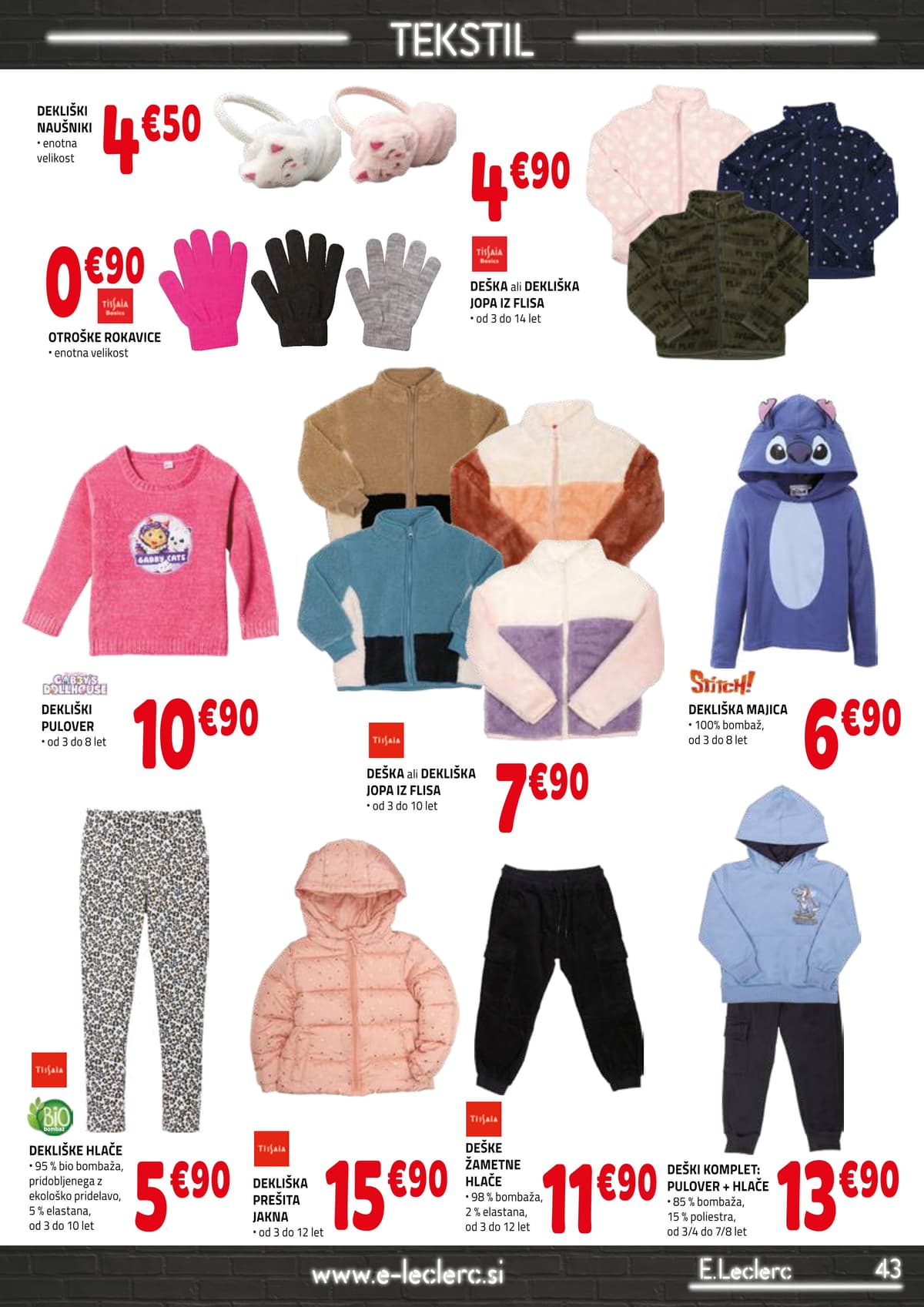 Stran 43. E.Leclerc kataloga - Akcijska ponudba od 01.03.2026.