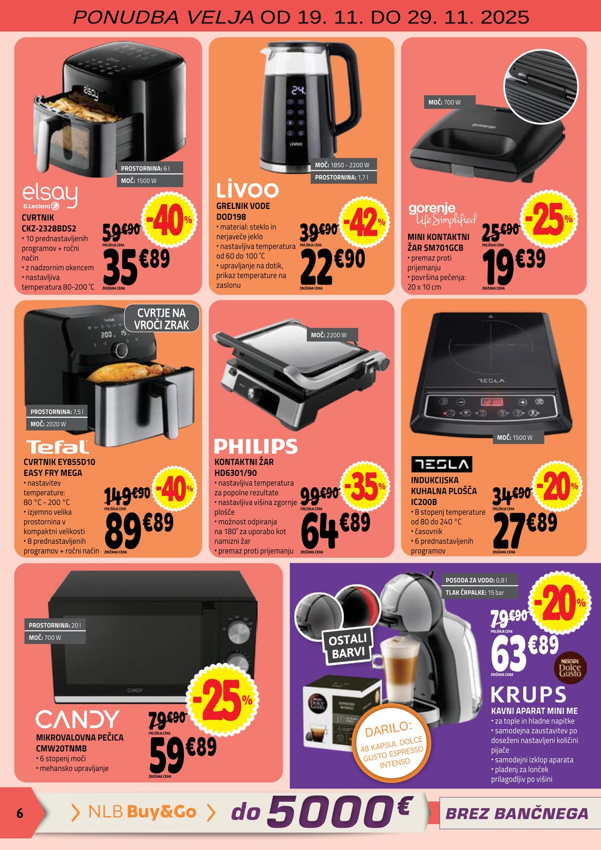 Stran 6. E.Leclerc kataloga - Akcijska ponudba od 01.03.2026.