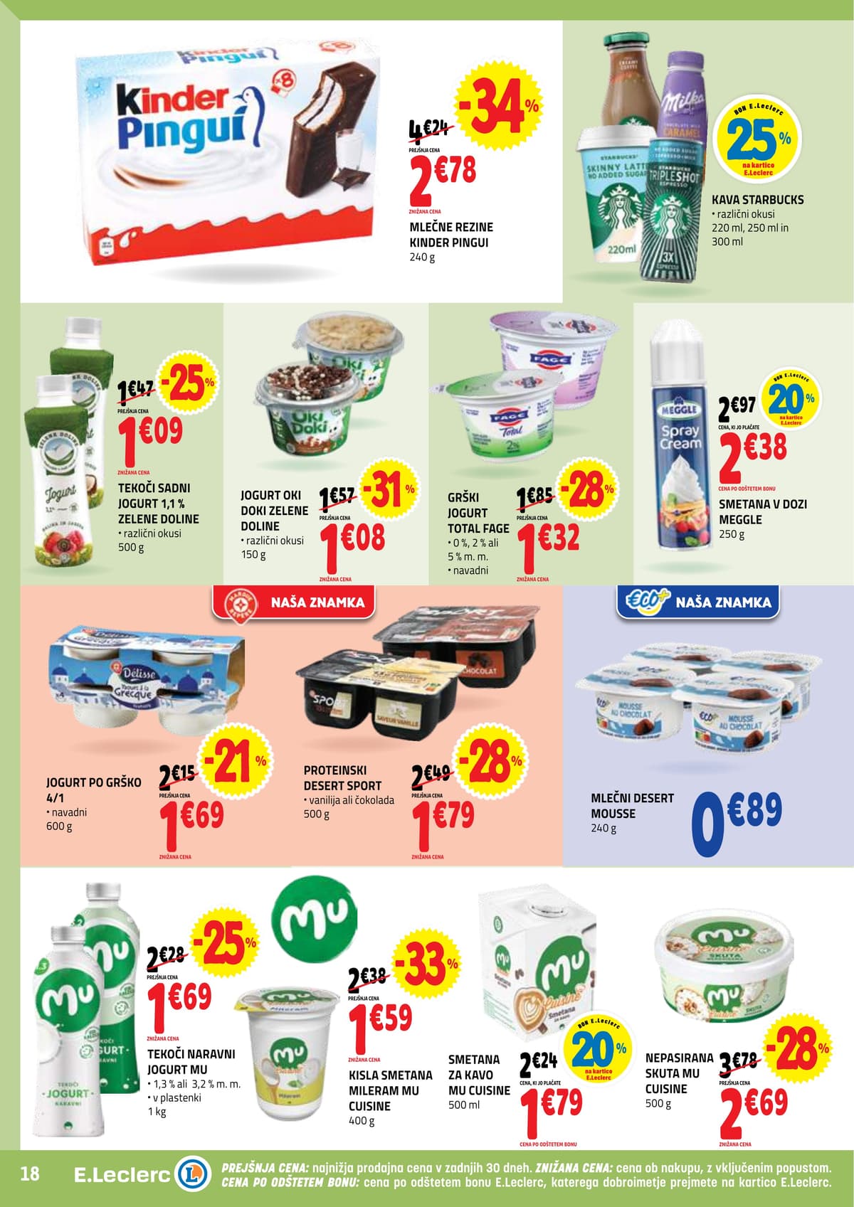 Stran 18. E.Leclerc kataloga - Akcijska ponudba od 02.03.2026.