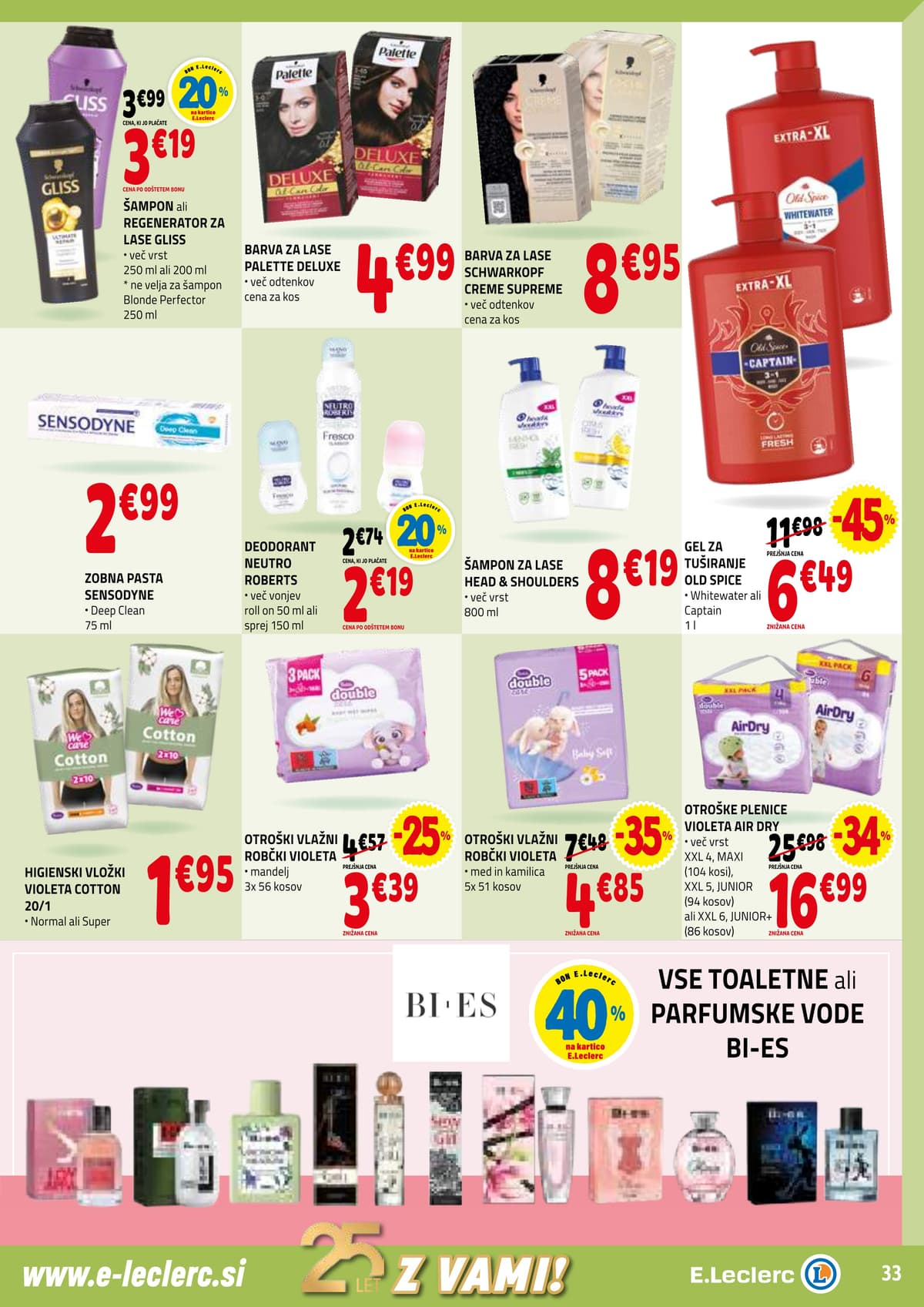 Stran 33. E.Leclerc kataloga - Akcijska ponudba od 02.03.2026.
