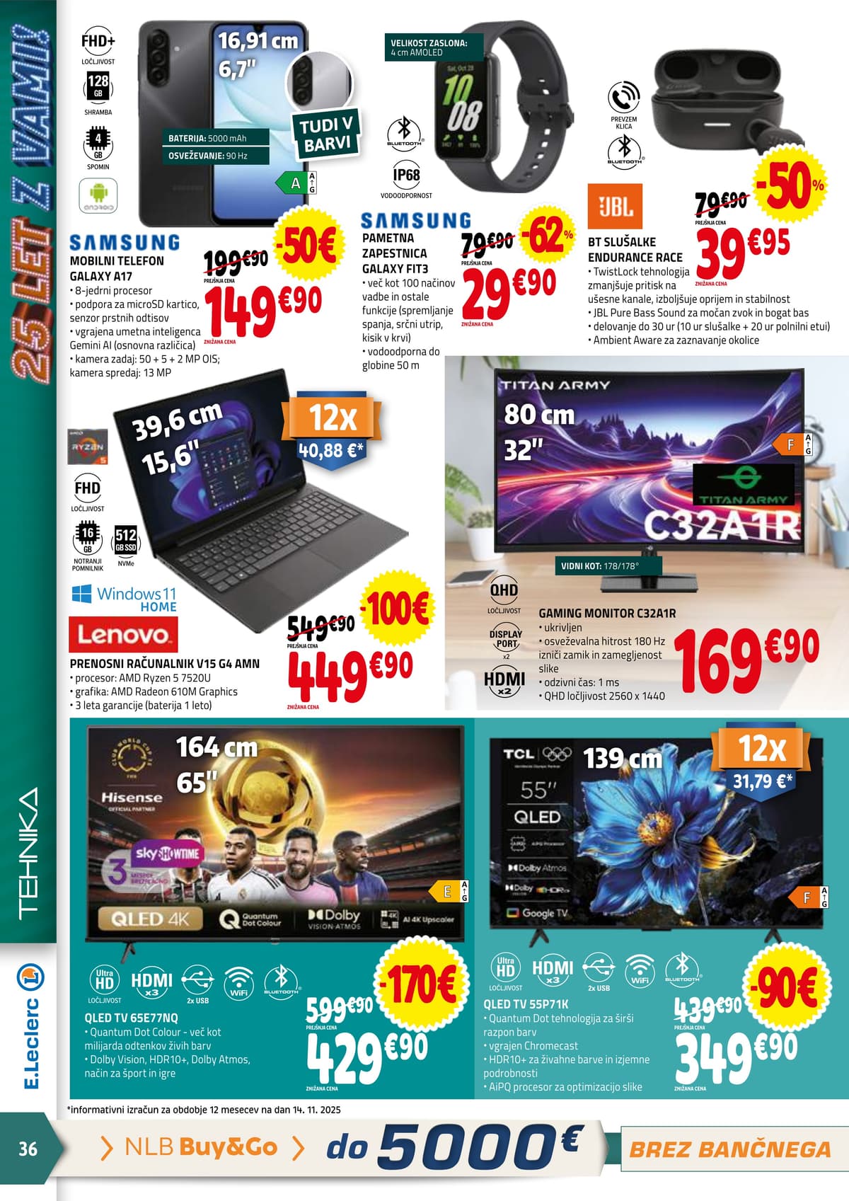 Stran 36. E.Leclerc kataloga - Akcijska ponudba od 02.03.2026.