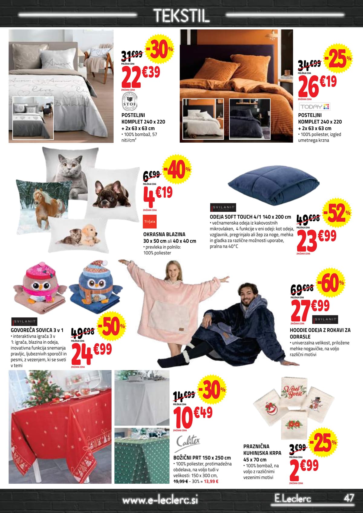 Stran 47. E.Leclerc kataloga - Akcijska ponudba od 02.03.2026.