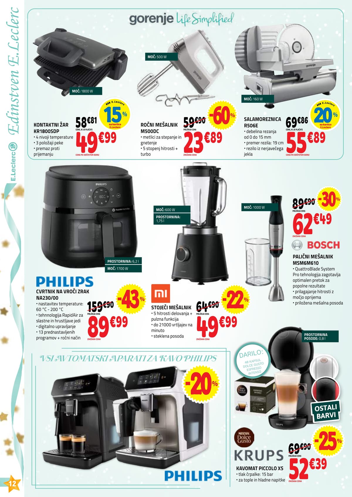 Stran 12. E.Leclerc kataloga - Darila