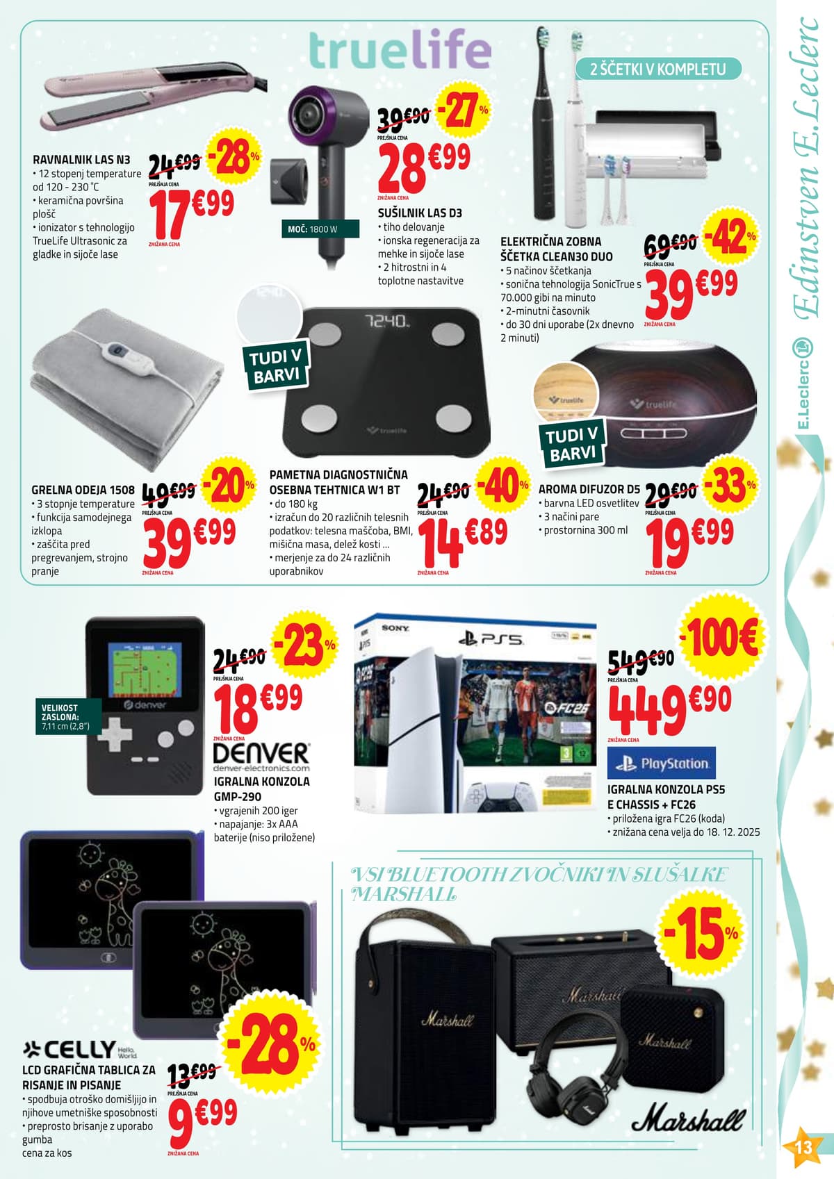 Stran 13. E.Leclerc kataloga - Darila od 23.02.2026.