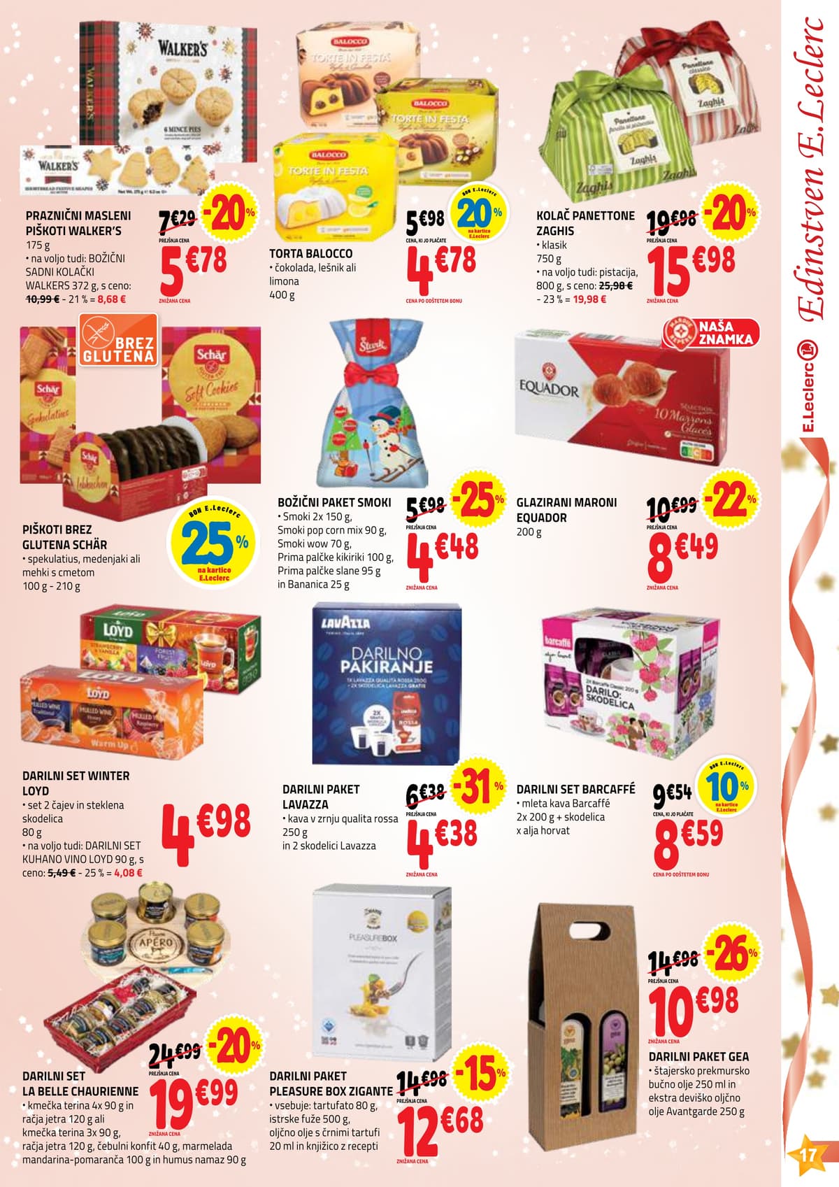 Stran 17. E.Leclerc kataloga - Darila od 23.02.2026.