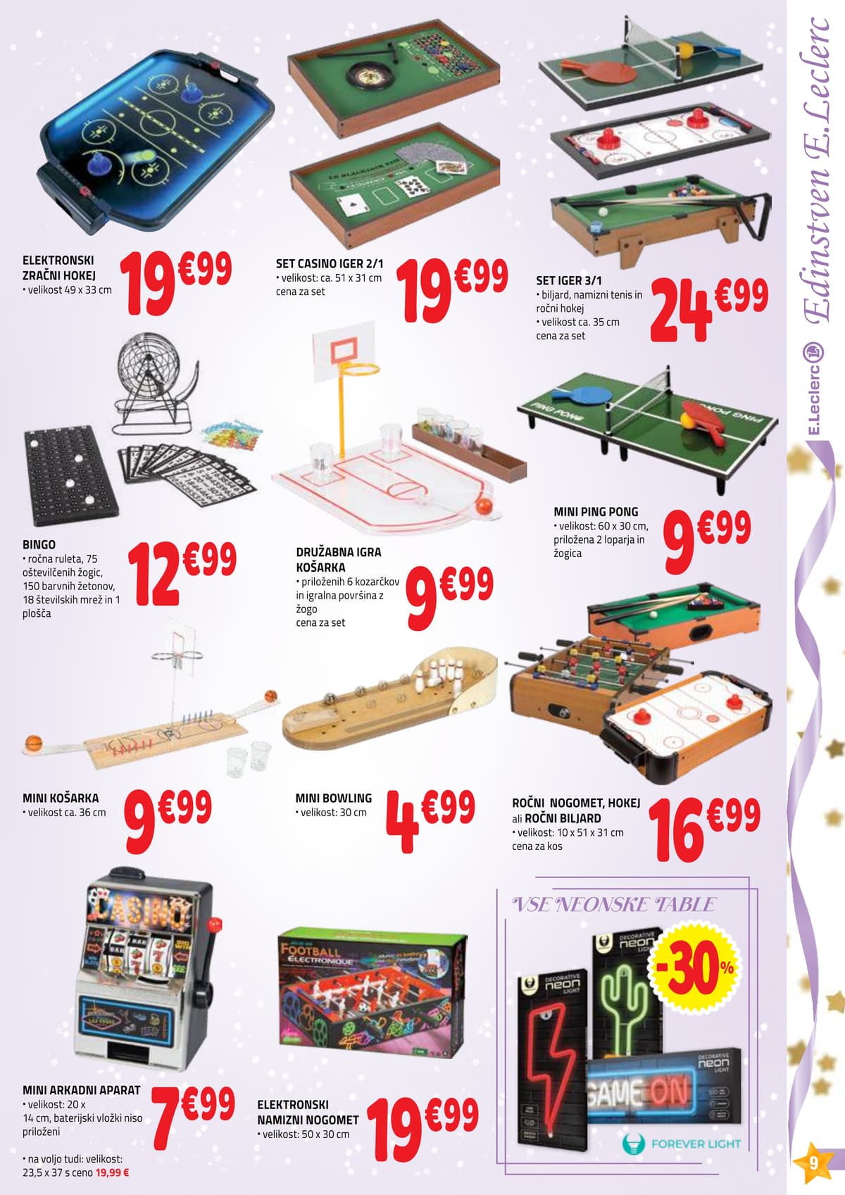 Stran 9. E.Leclerc kataloga - Darila od 23.02.2026.