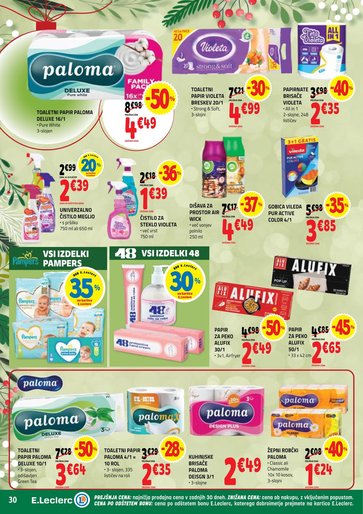 Stran 30. E.Leclerc kataloga - Akcijska ponudba od 25.02.2026.
