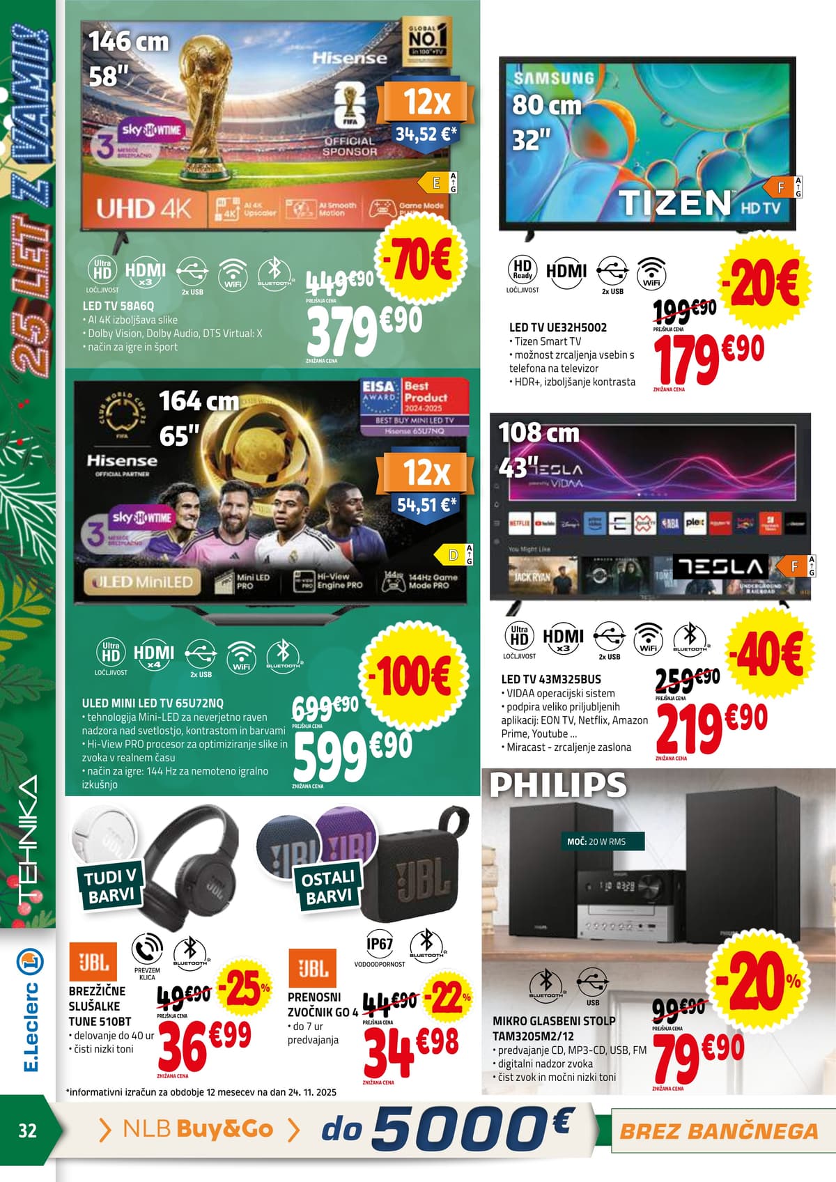 Stran 32. E.Leclerc kataloga - Akcijska ponudba od 25.02.2026.